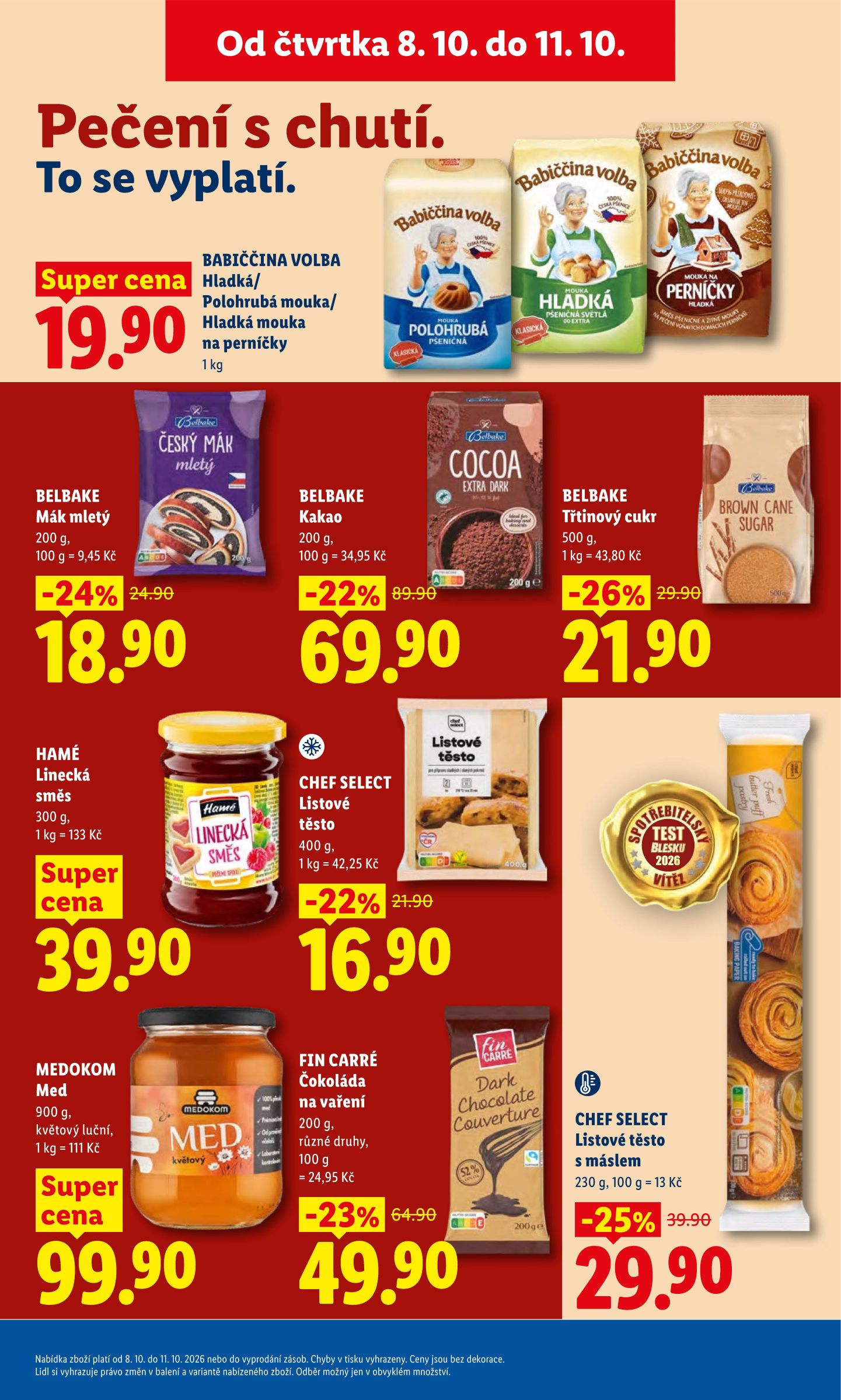 lidl - Lidl leták na příští týden od čtvrtka 08.10.2026 do neděle 11.10.2026 - page: 19