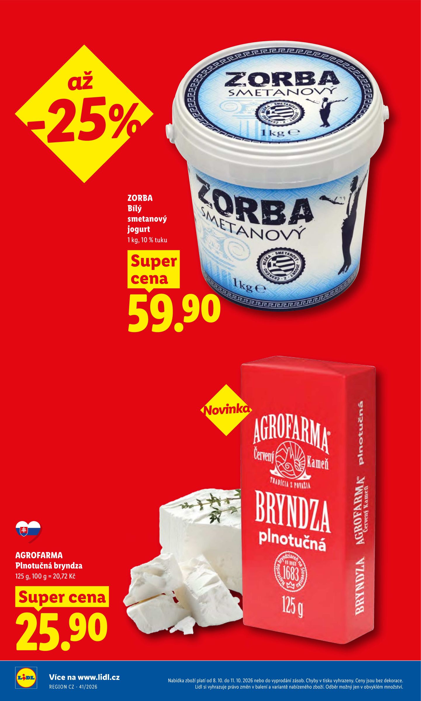lidl - Lidl leták na příští týden od čtvrtka 08.10.2026 do neděle 11.10.2026 - page: 6