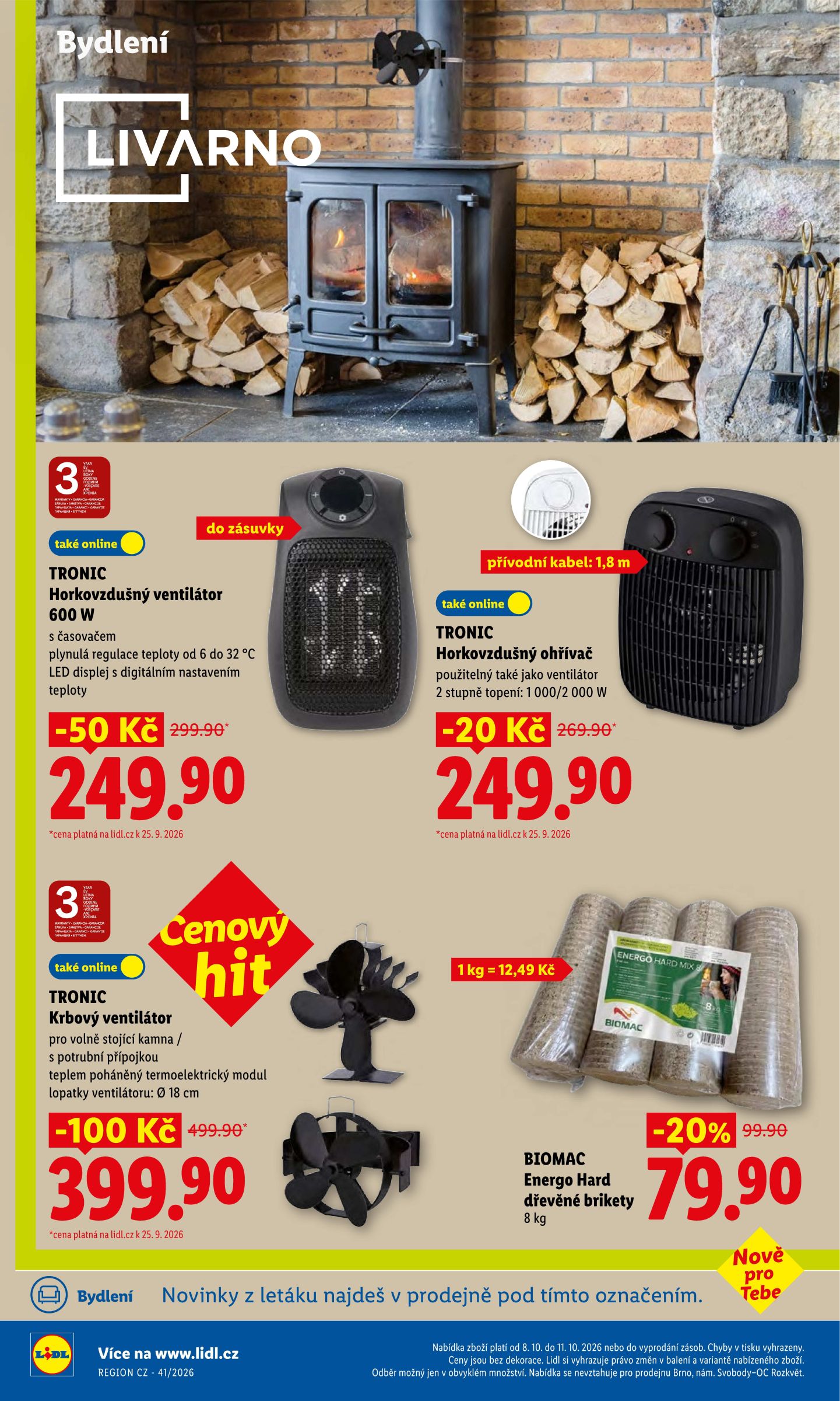 lidl - Lidl leták na příští týden od čtvrtka 08.10.2026 do neděle 11.10.2026 - page: 43
