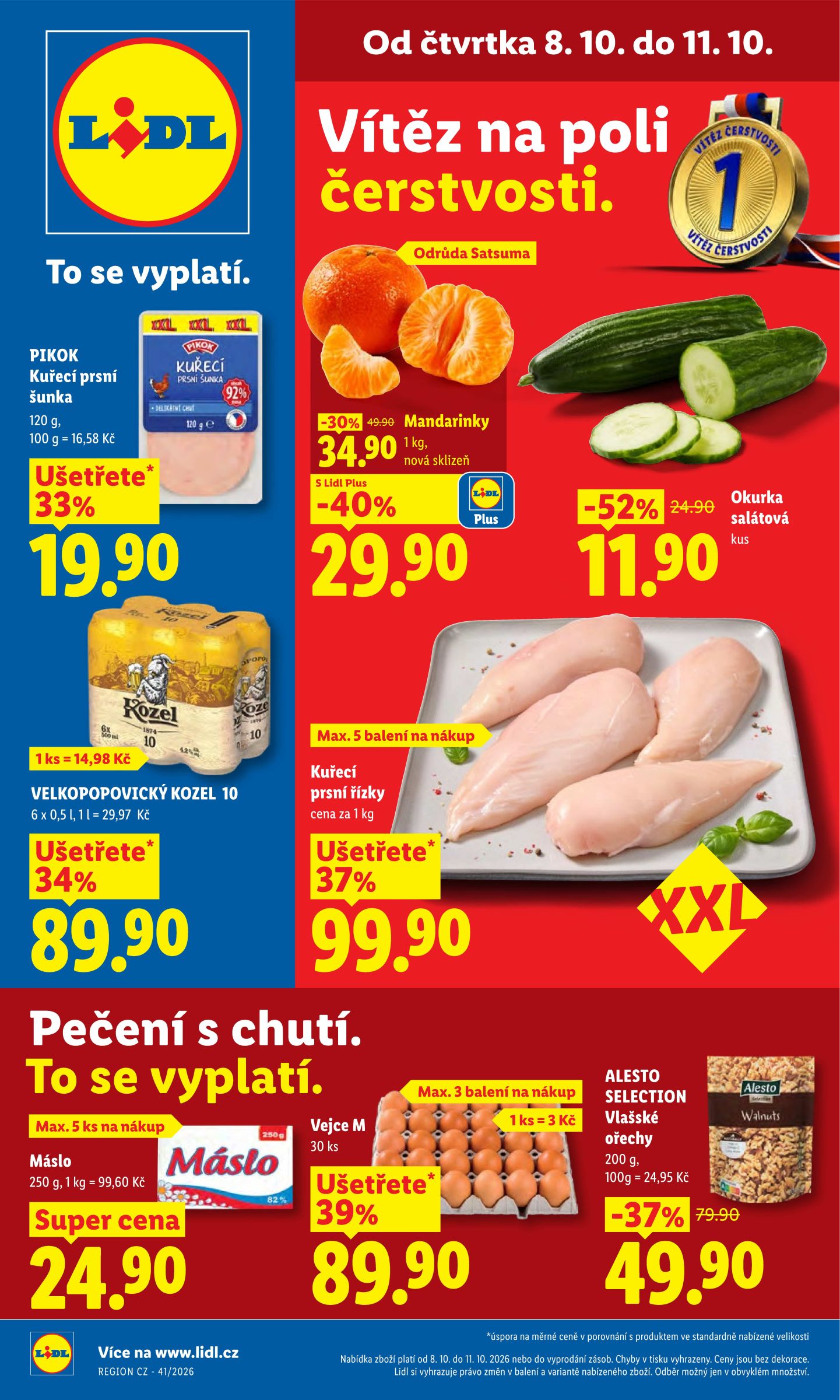 lidl - Lidl leták na příští týden od čtvrtka 08.10.2026 do neděle 11.10.2026