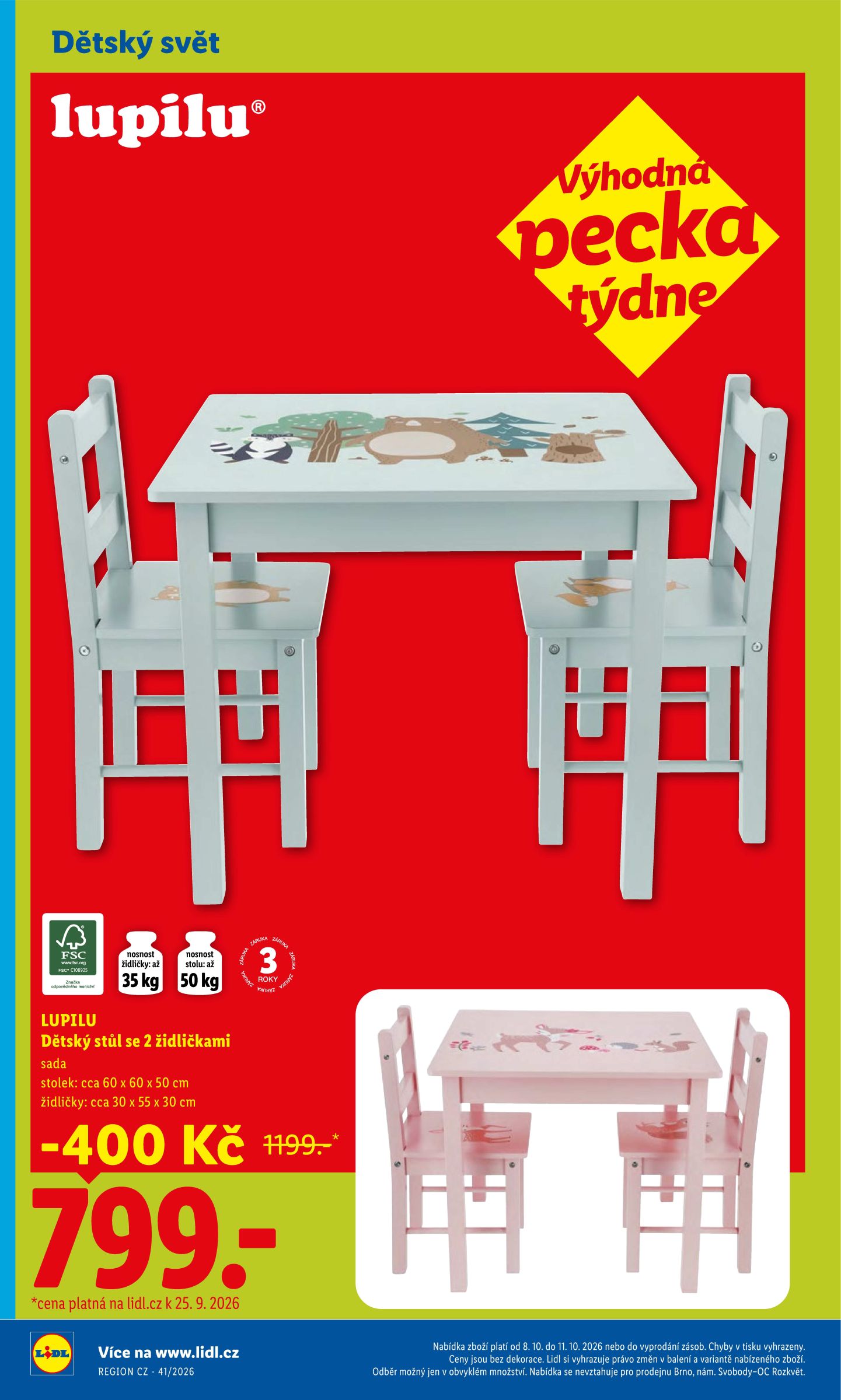 lidl - Lidl - Spotřební zboží leták na příští týden od pondělí 05.10.2026 do neděle 11.10.2026 - page: 18