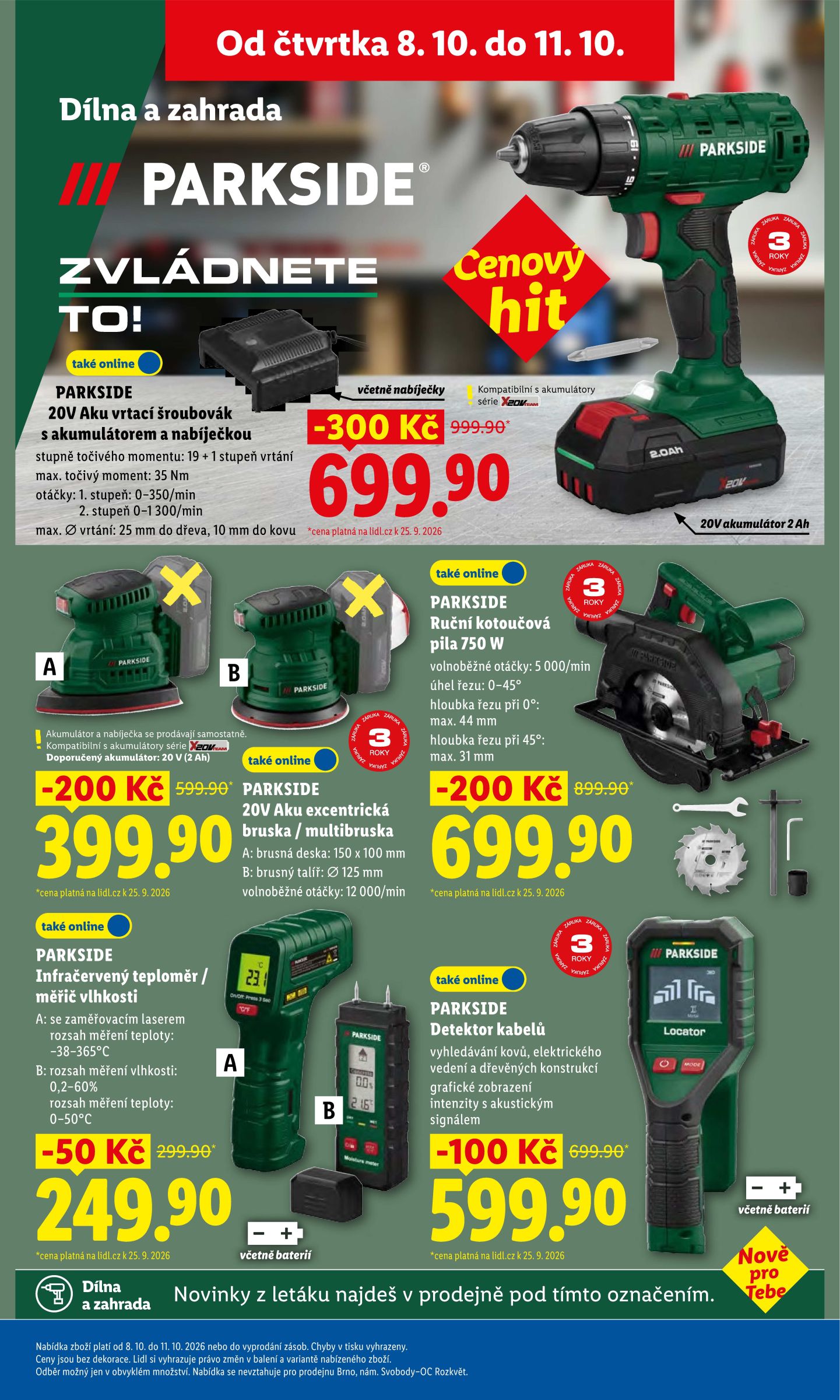 lidl - Lidl - Spotřební zboží leták na příští týden od pondělí 05.10.2026 do neděle 11.10.2026 - page: 23