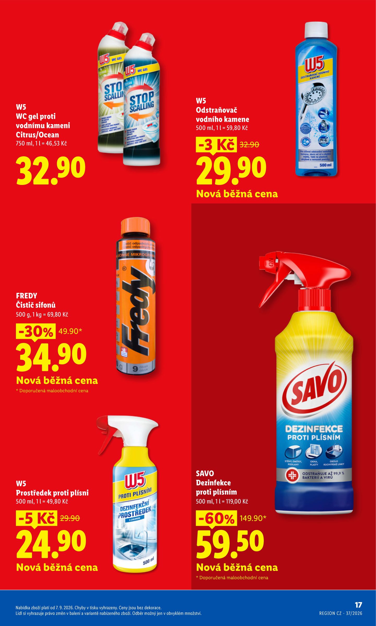 lidl - Aktuální Lidl - Ceny v klidu leták platný od pondělí 07.09.2026 do pondělí 30.11.2026 - page: 17