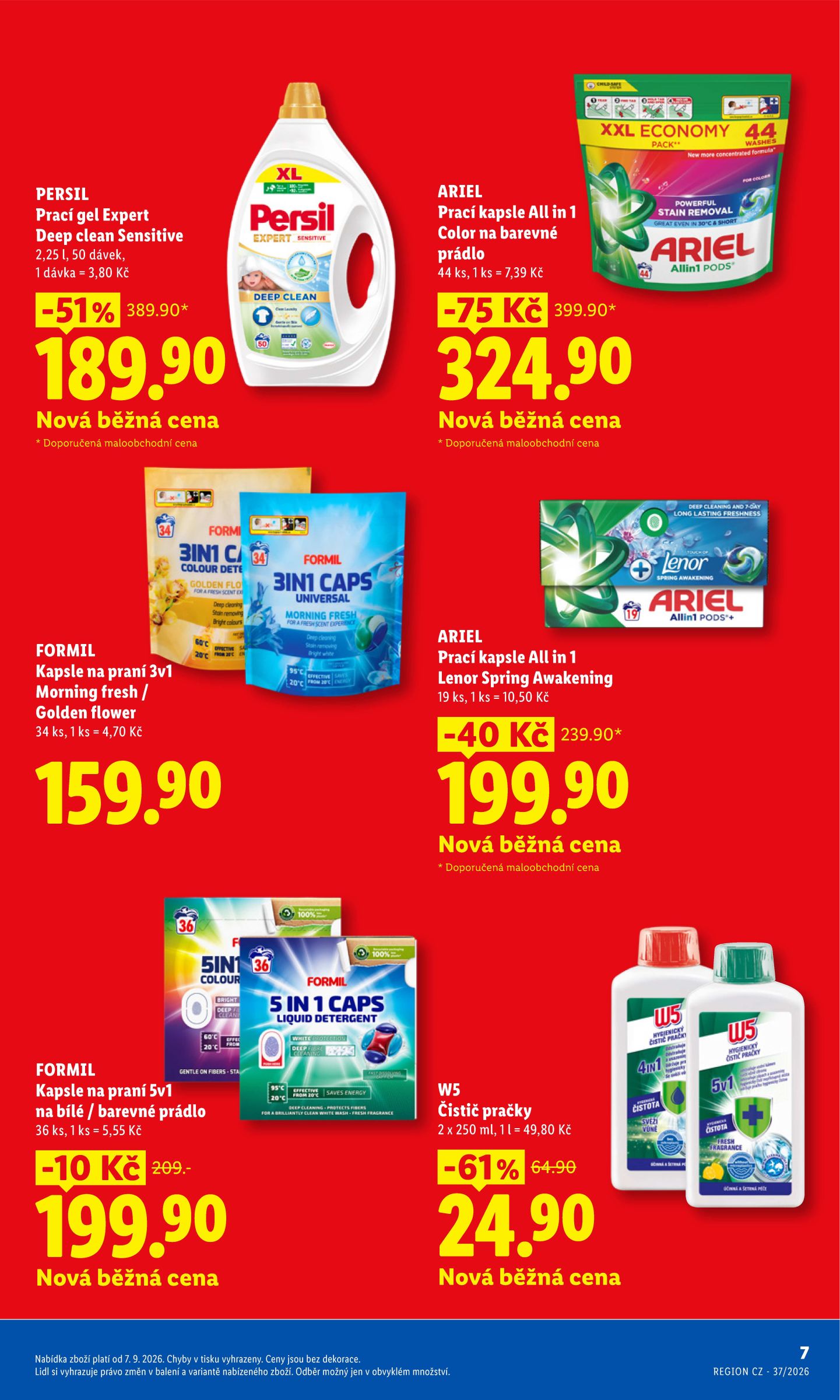 lidl - Aktuální Lidl - Ceny v klidu leták platný od pondělí 07.09.2026 do pondělí 30.11.2026 - page: 7