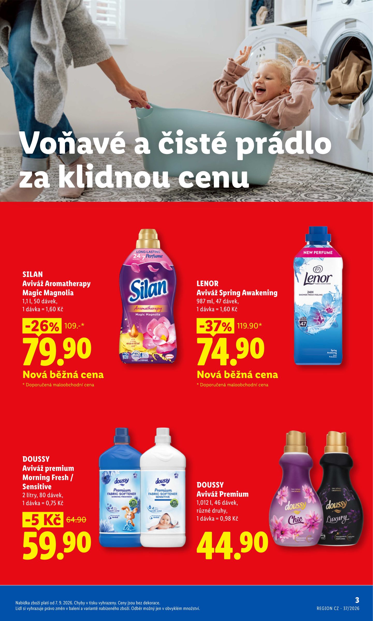 lidl - Aktuální Lidl - Ceny v klidu leták platný od pondělí 07.09.2026 do pondělí 30.11.2026 - page: 3