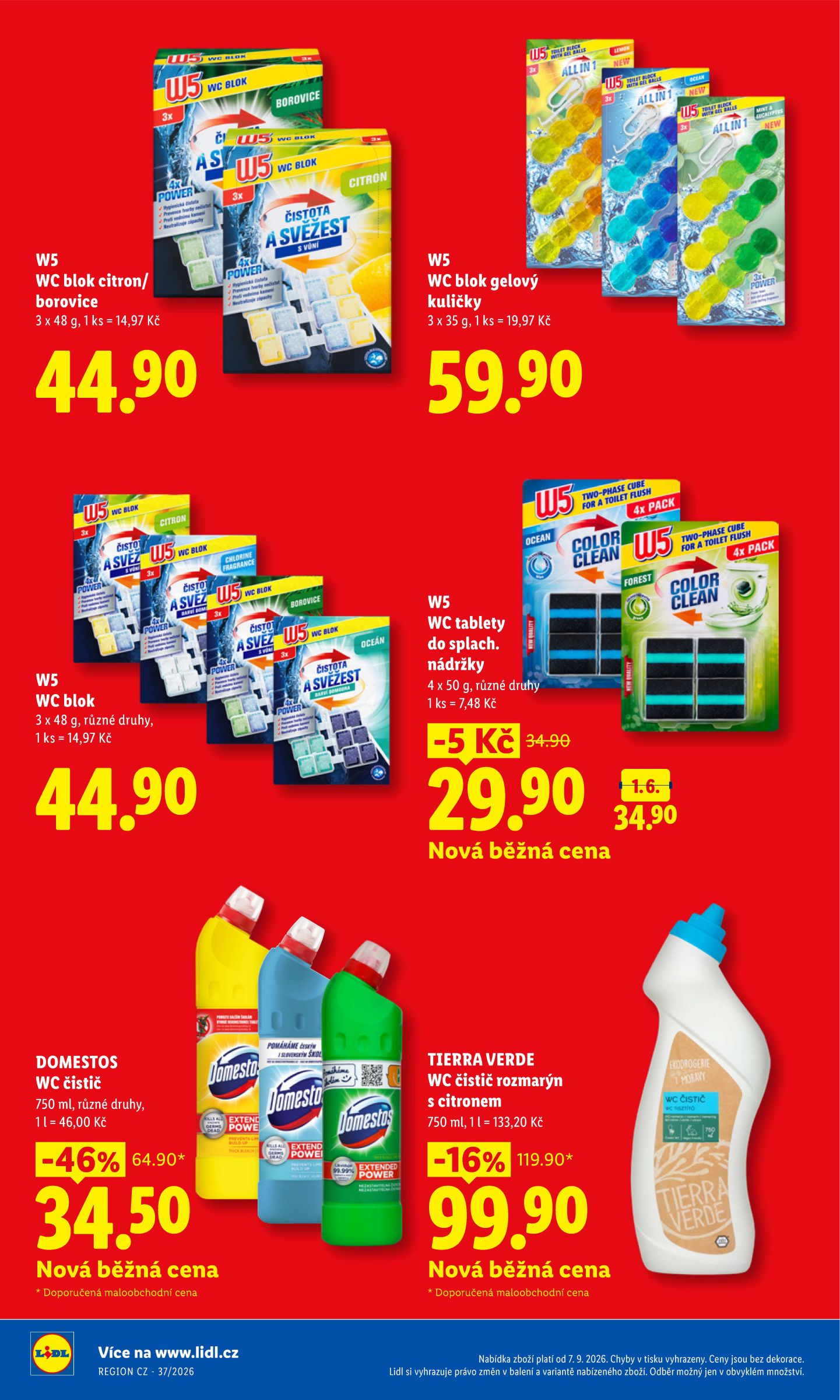 lidl - Aktuální Lidl - Ceny v klidu leták platný od pondělí 07.09.2026 do pondělí 30.11.2026 - page: 16