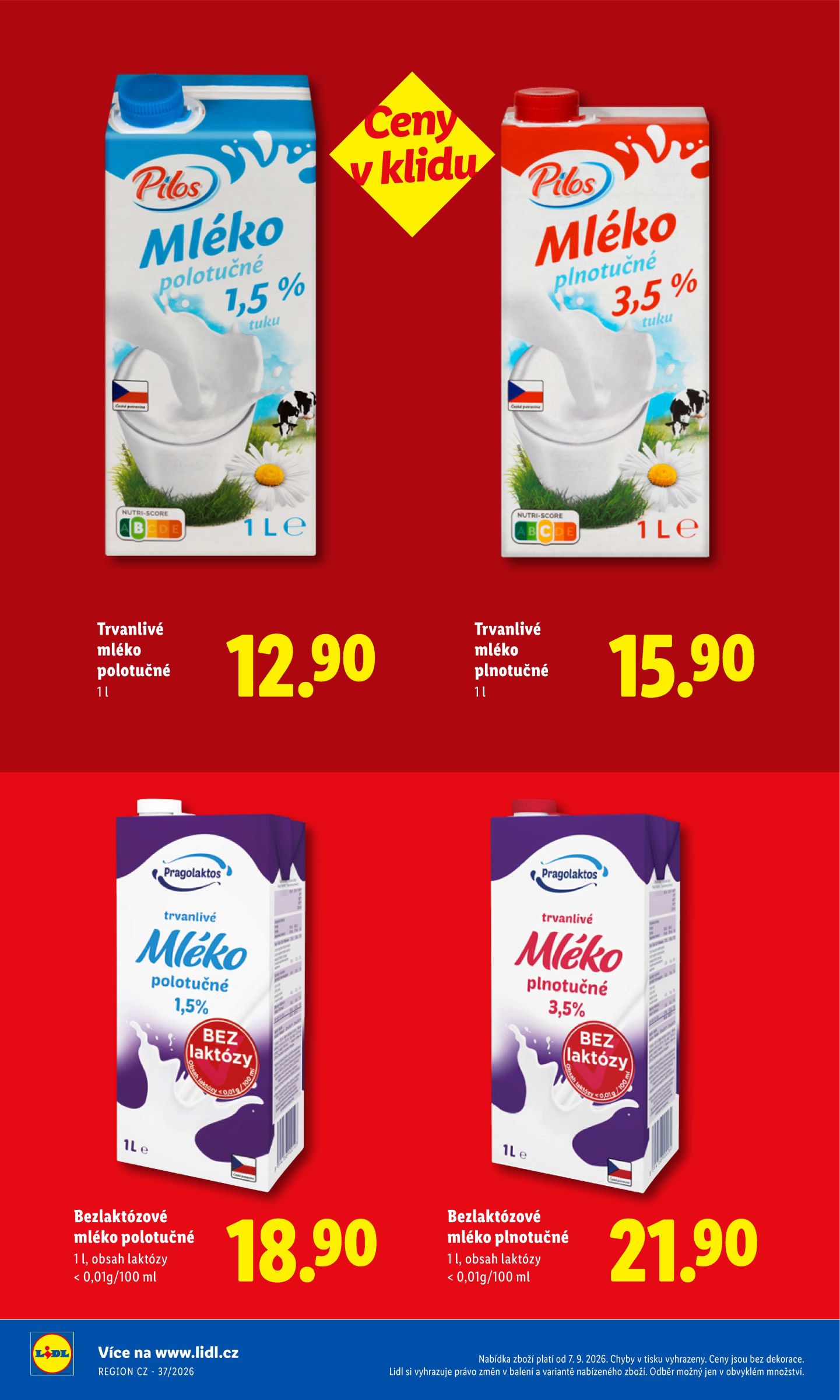 lidl - Aktuální Lidl - Ceny v klidu leták platný od pondělí 07.09.2026 do pondělí 30.11.2026 - page: 26