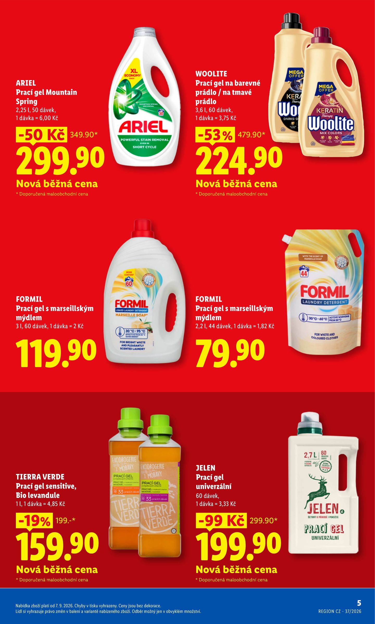 lidl - Aktuální Lidl - Ceny v klidu leták platný od pondělí 07.09.2026 do pondělí 30.11.2026 - page: 5