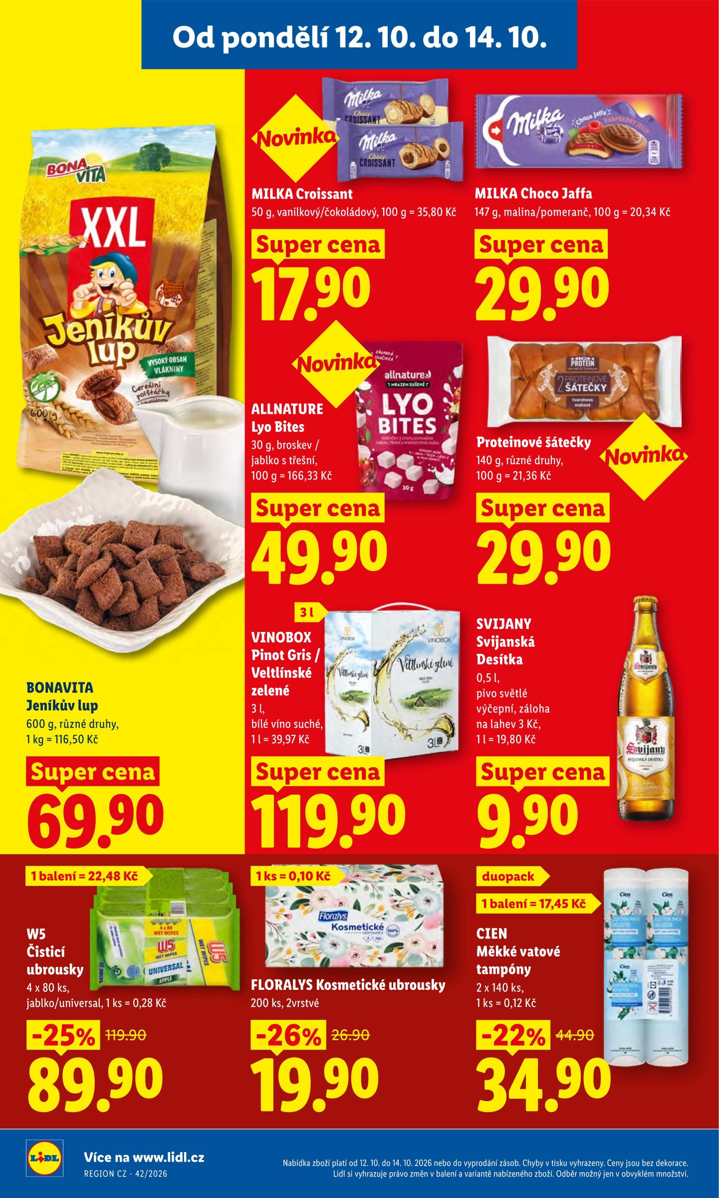 lidl - Lidl leták na příští týden od pondělí 12.10.2026 do středy 14.10.2026 - page: 32