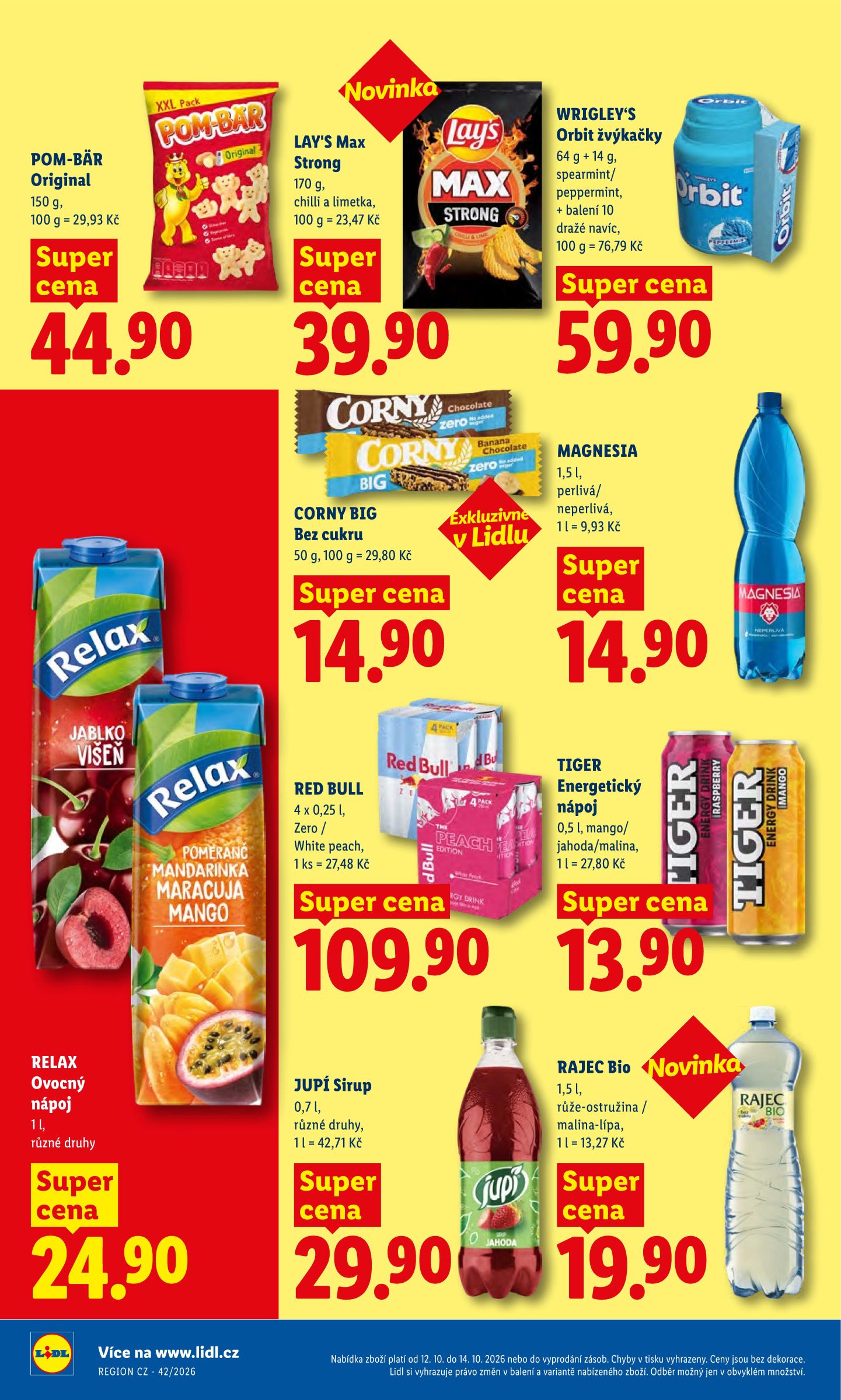 lidl - Lidl leták na příští týden od pondělí 12.10.2026 do středy 14.10.2026 - page: 24