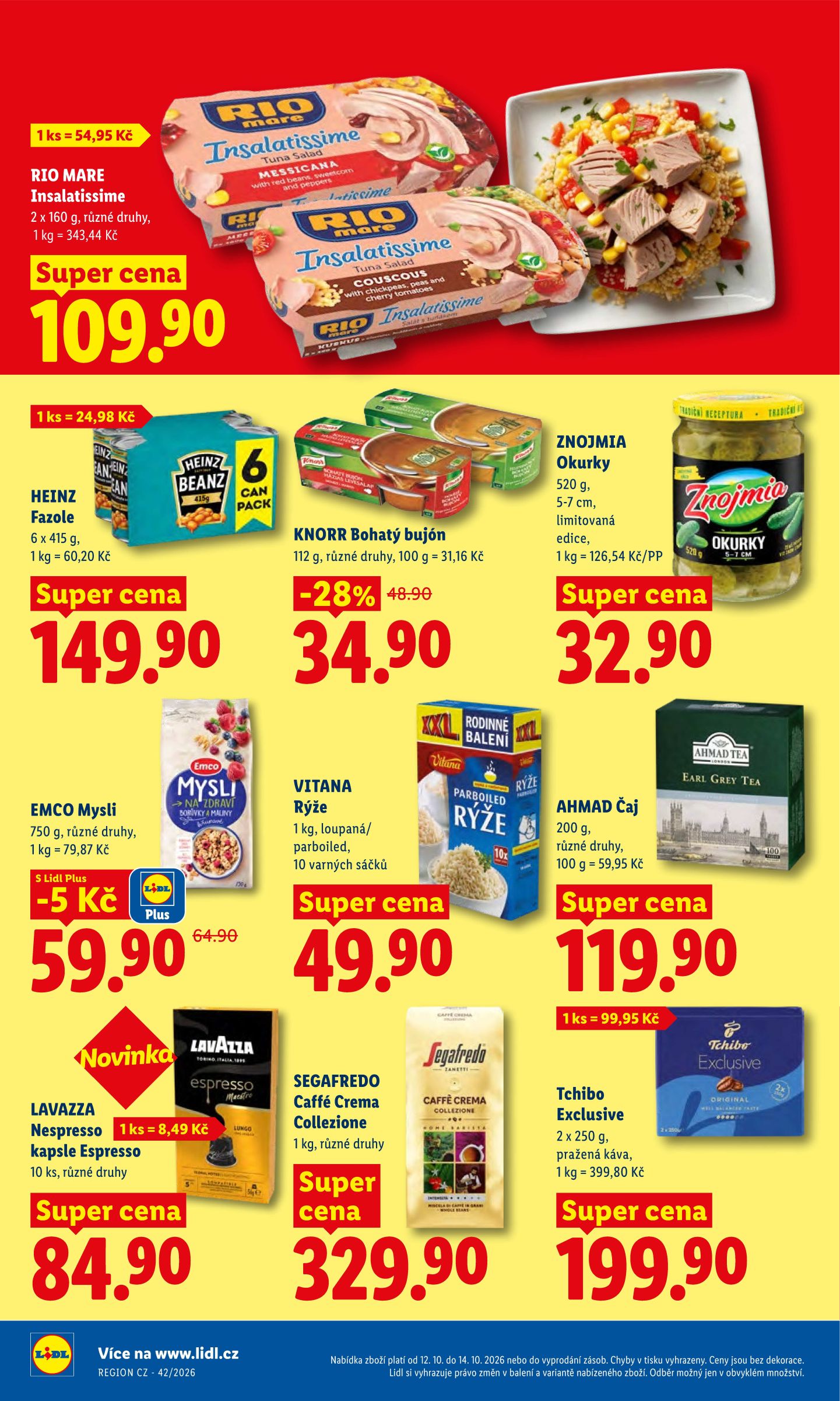 lidl - Lidl leták na příští týden od pondělí 12.10.2026 do středy 14.10.2026 - page: 22