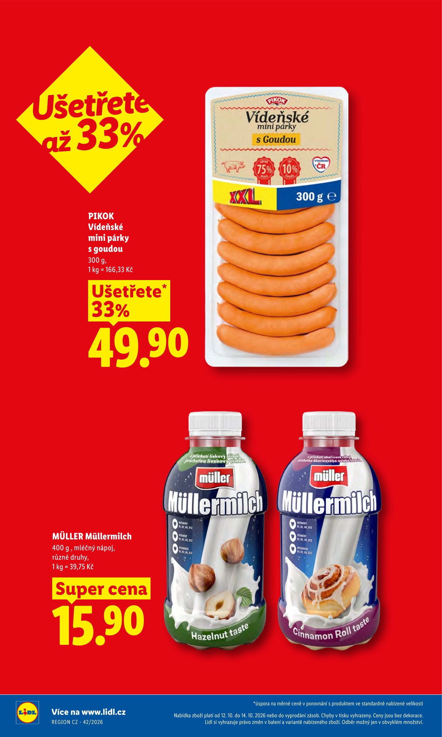 lidl - Lidl leták na příští týden od pondělí 12.10.2026 do středy 14.10.2026 - page: 6