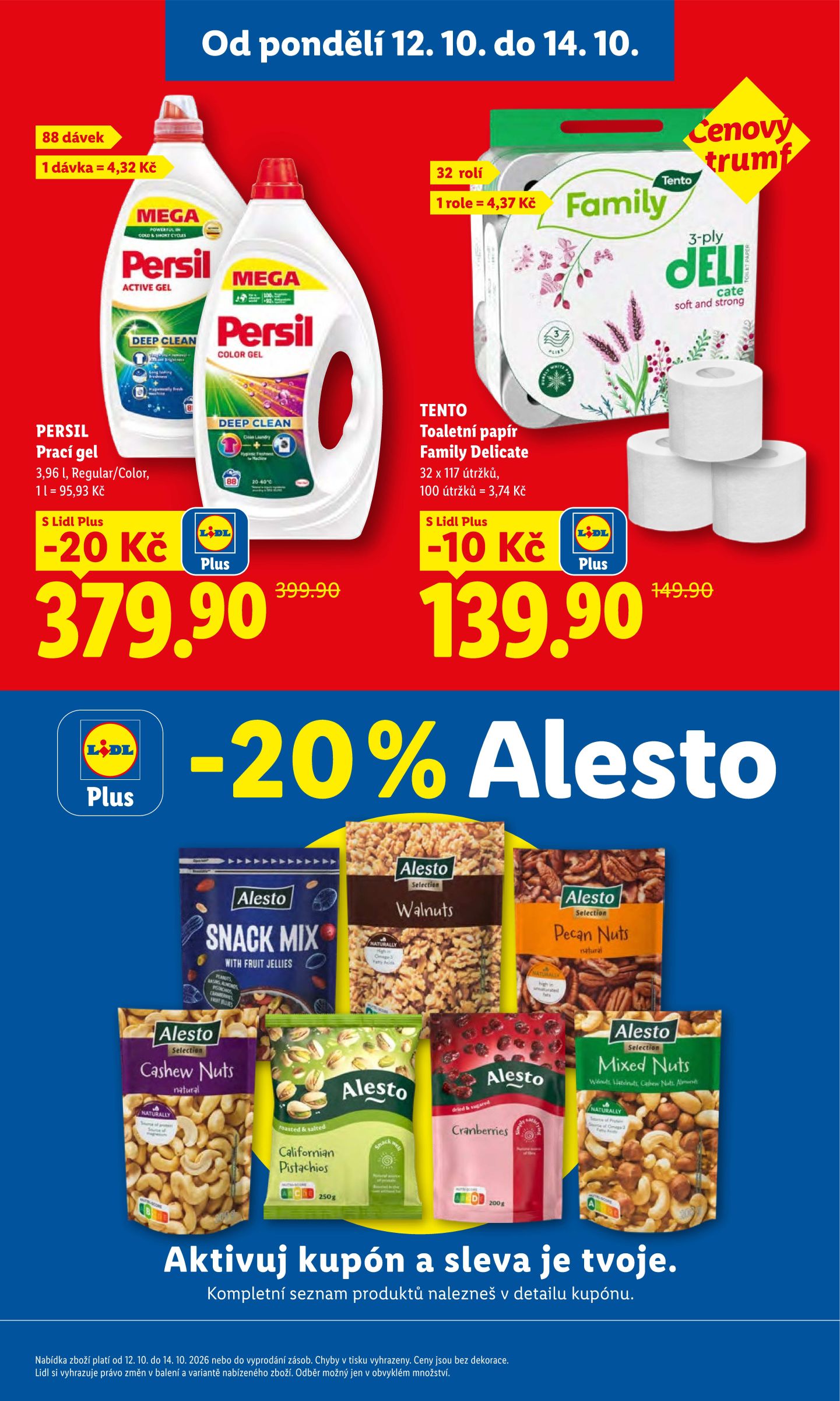 lidl - Lidl leták na příští týden od pondělí 12.10.2026 do středy 14.10.2026 - page: 3