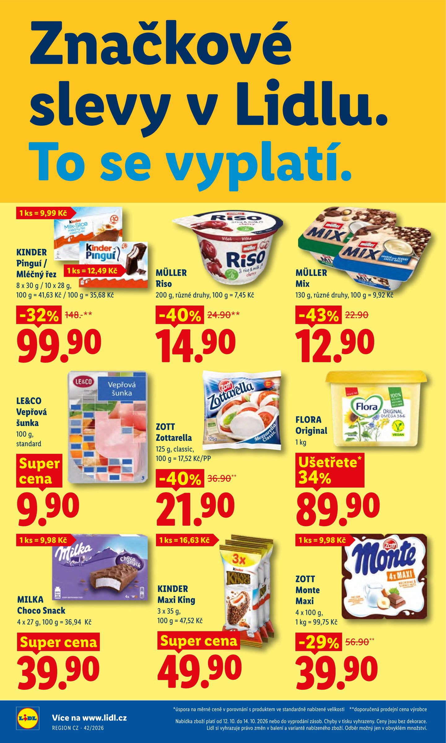 lidl - Lidl leták na příští týden od pondělí 12.10.2026 do středy 14.10.2026 - page: 20