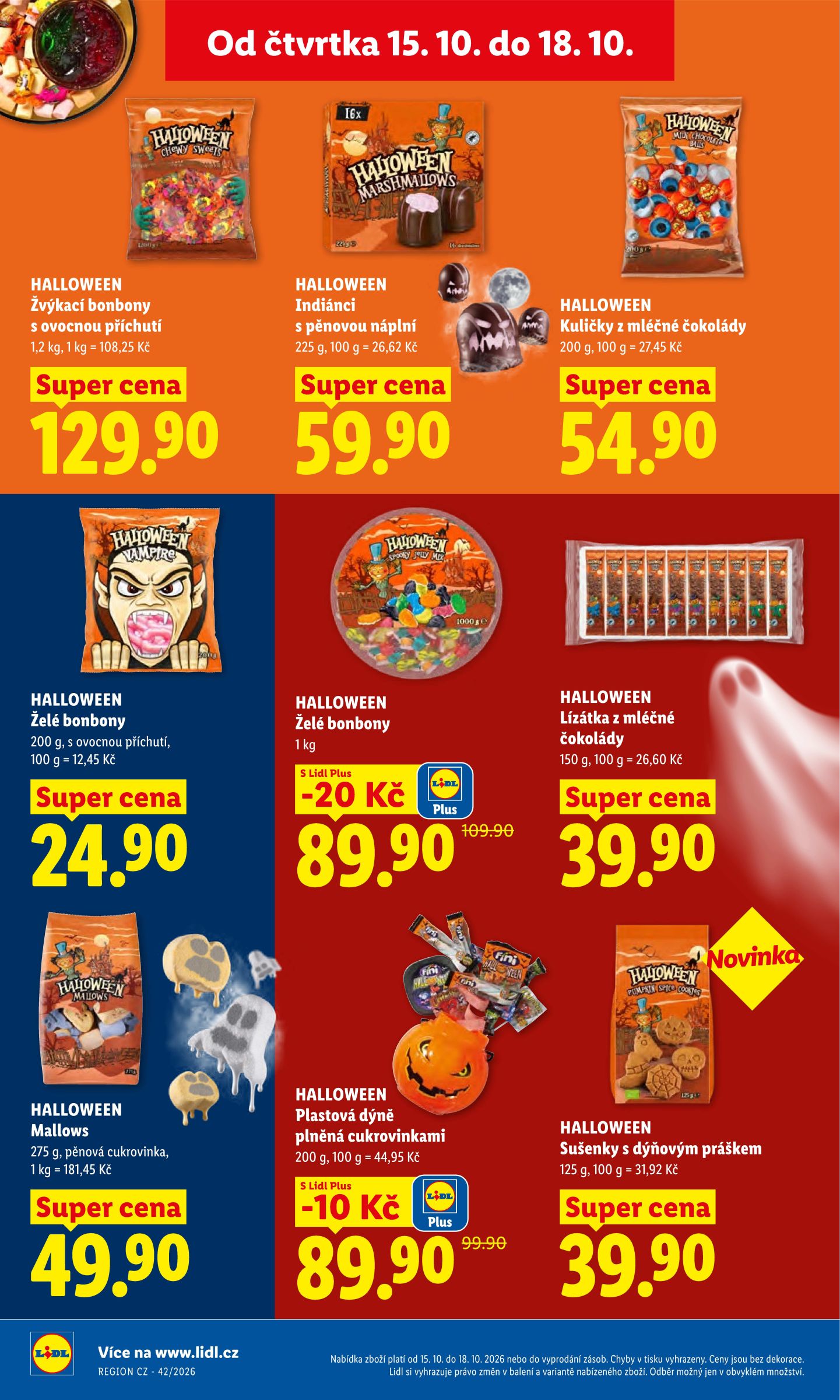 lidl - Lidl leták na příští týden od čtvrtka 15.10.2026 do neděle 18.10.2026 - page: 32