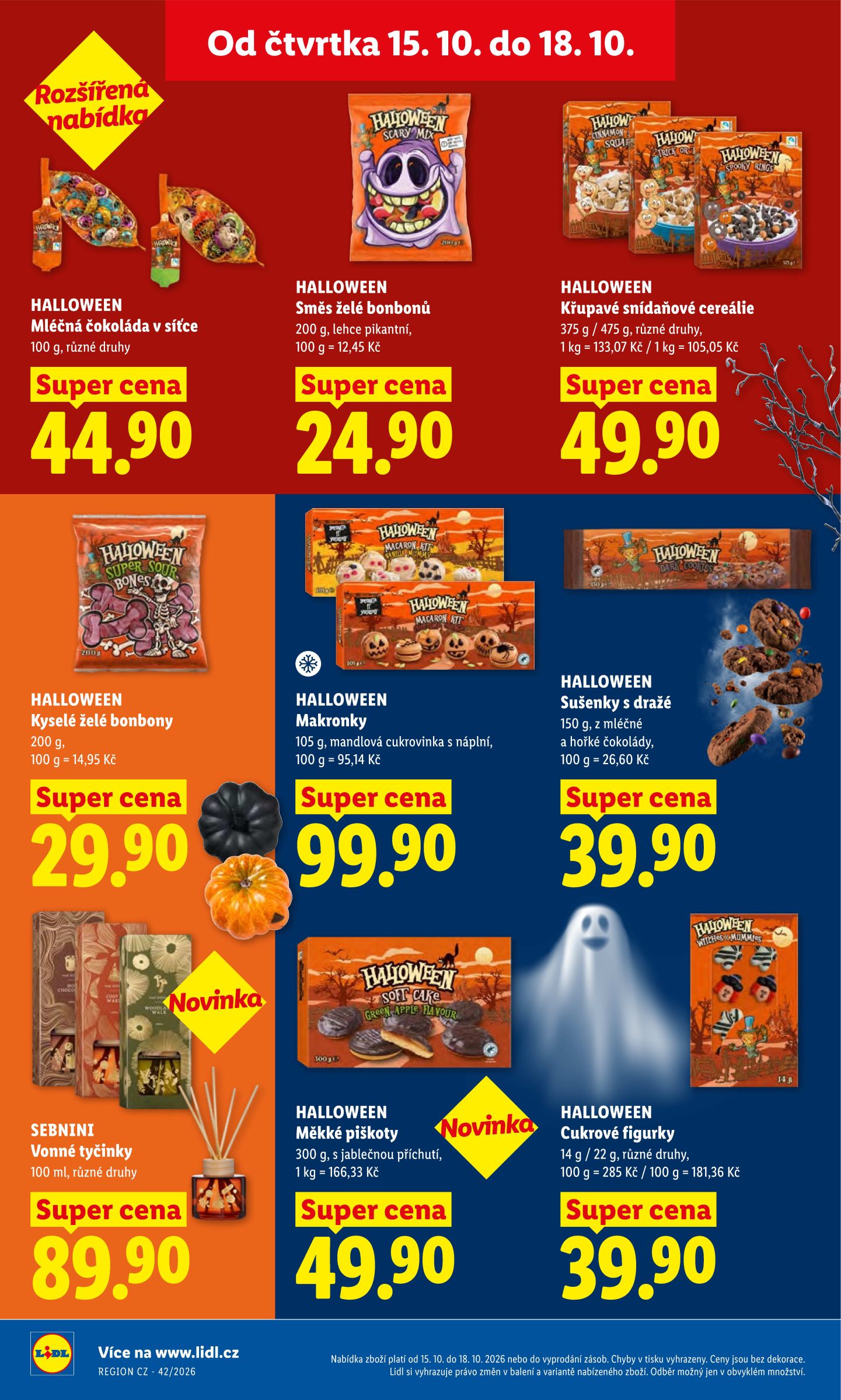 lidl - Lidl leták na příští týden od čtvrtka 15.10.2026 do neděle 18.10.2026 - page: 34
