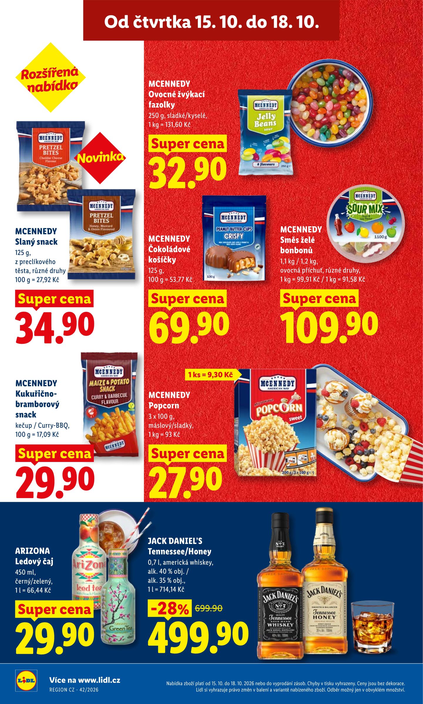 lidl - Lidl leták na příští týden od čtvrtka 15.10.2026 do neděle 18.10.2026 - page: 20