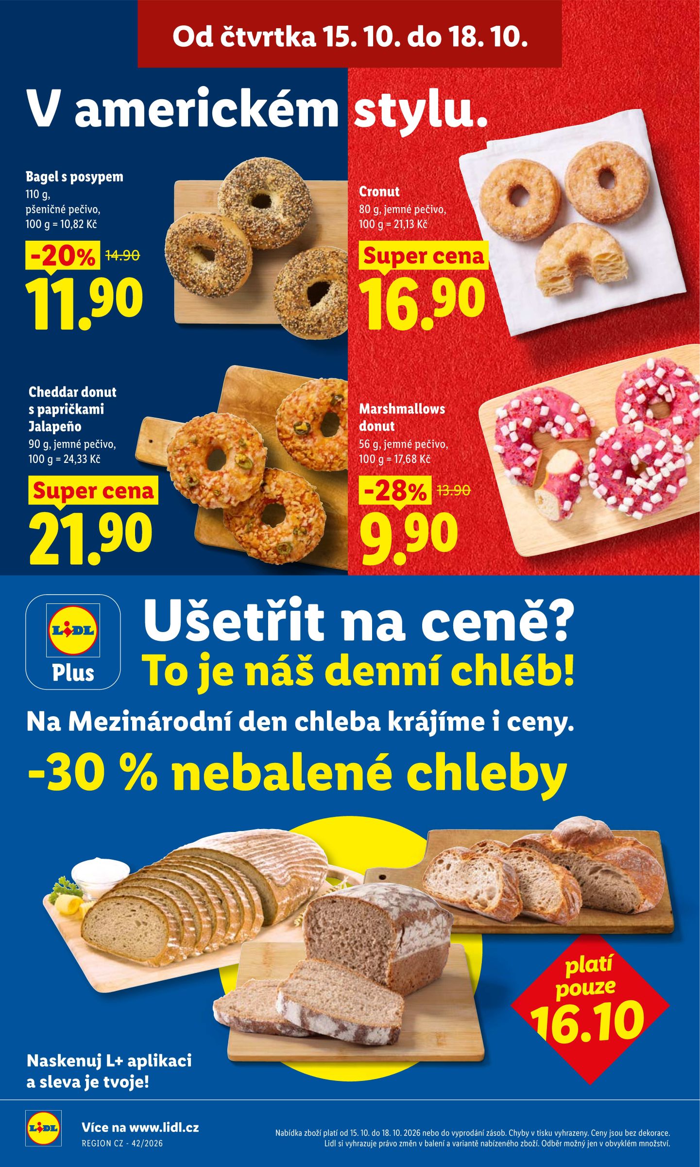lidl - Lidl leták na příští týden od čtvrtka 15.10.2026 do neděle 18.10.2026 - page: 16