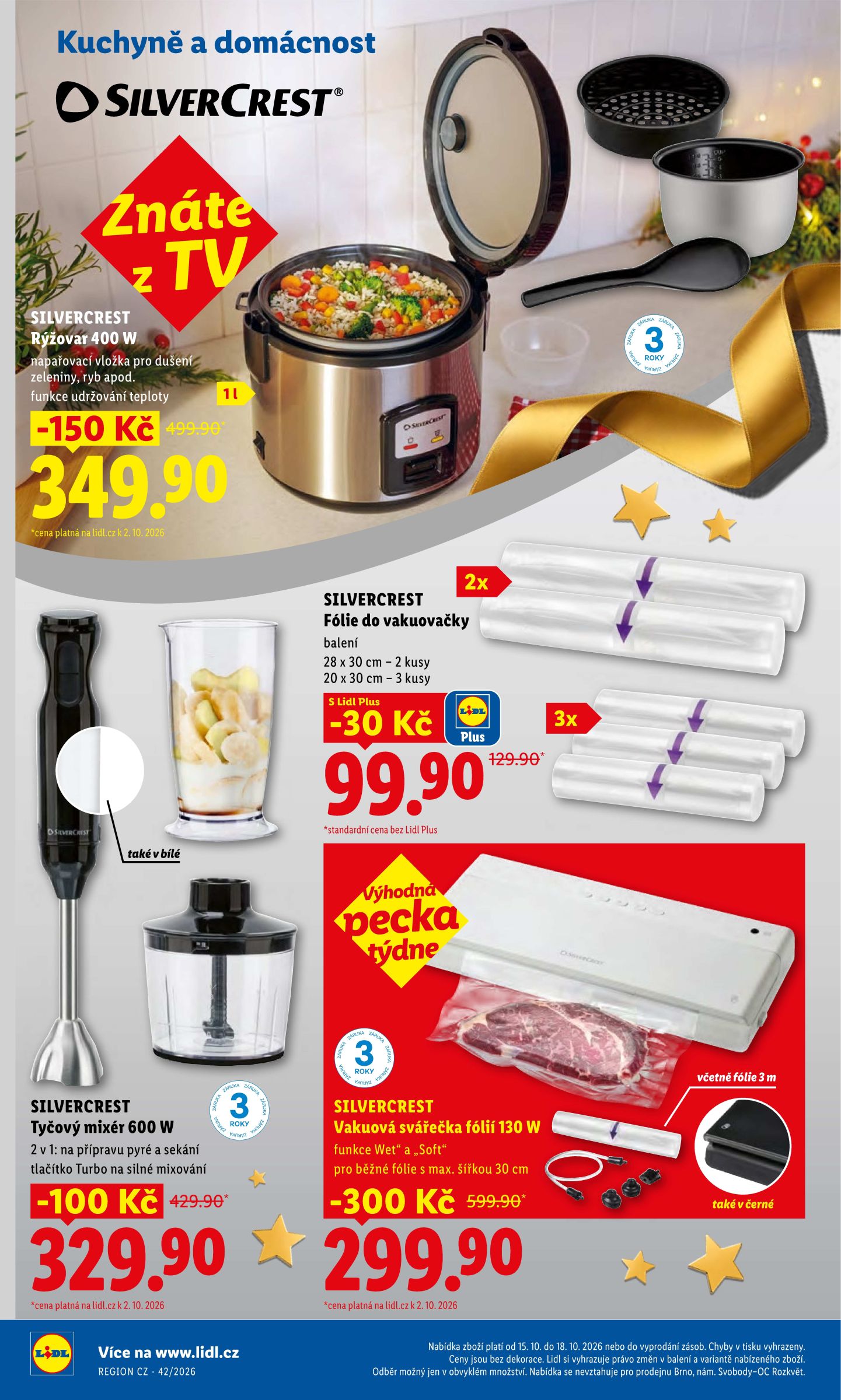 lidl - Lidl leták na příští týden od čtvrtka 15.10.2026 do neděle 18.10.2026 - page: 42