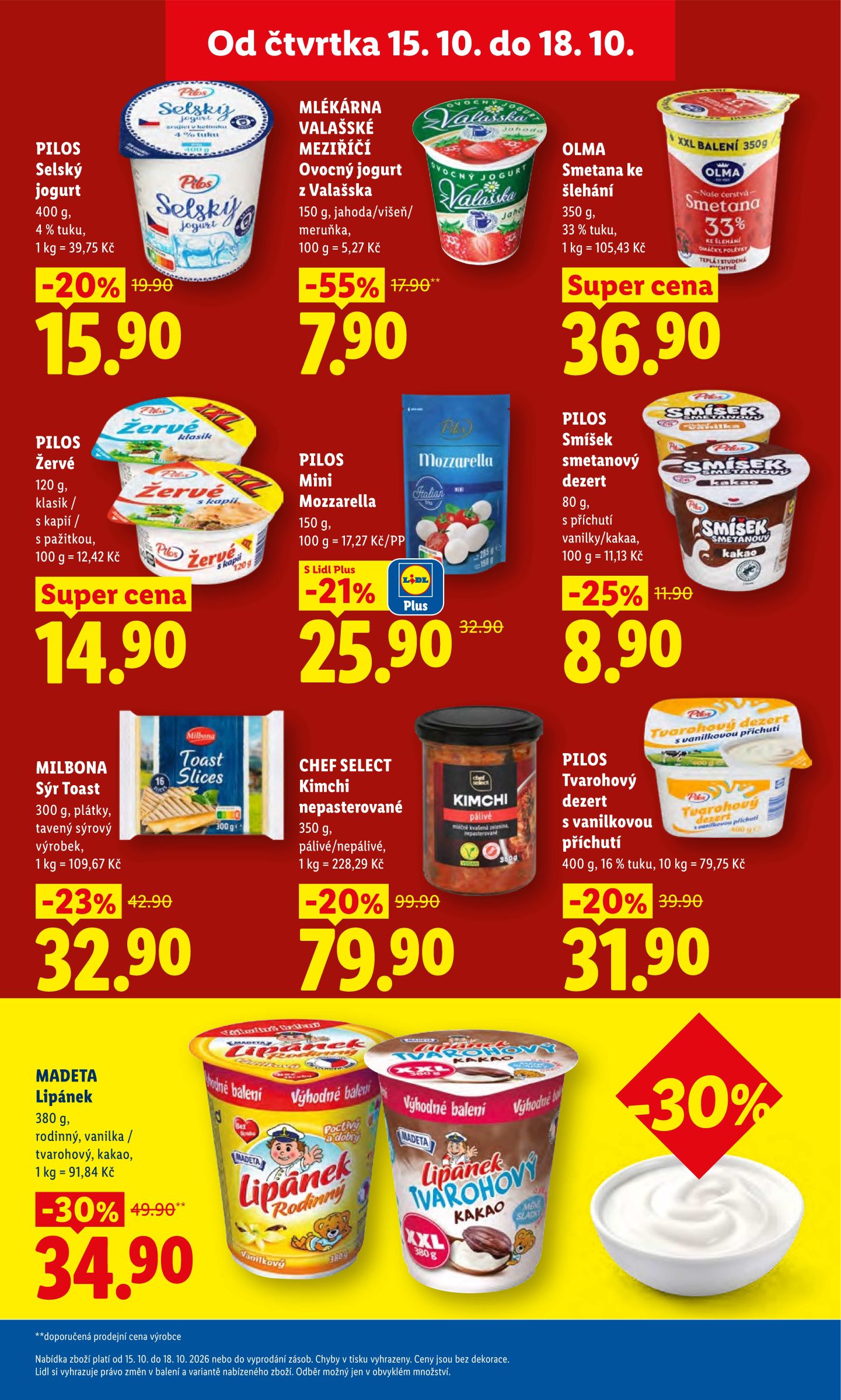 lidl - Lidl leták na příští týden od čtvrtka 15.10.2026 do neděle 18.10.2026 - page: 23