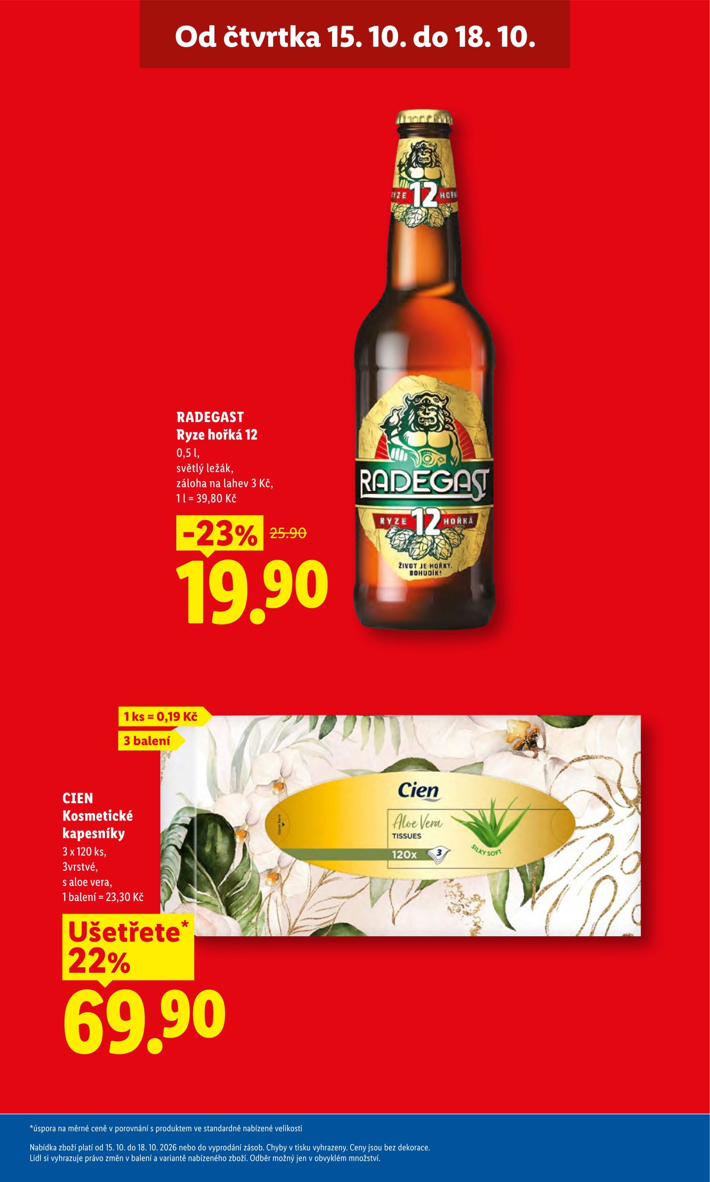 lidl - Lidl leták na příští týden od čtvrtka 15.10.2026 do neděle 18.10.2026 - page: 7