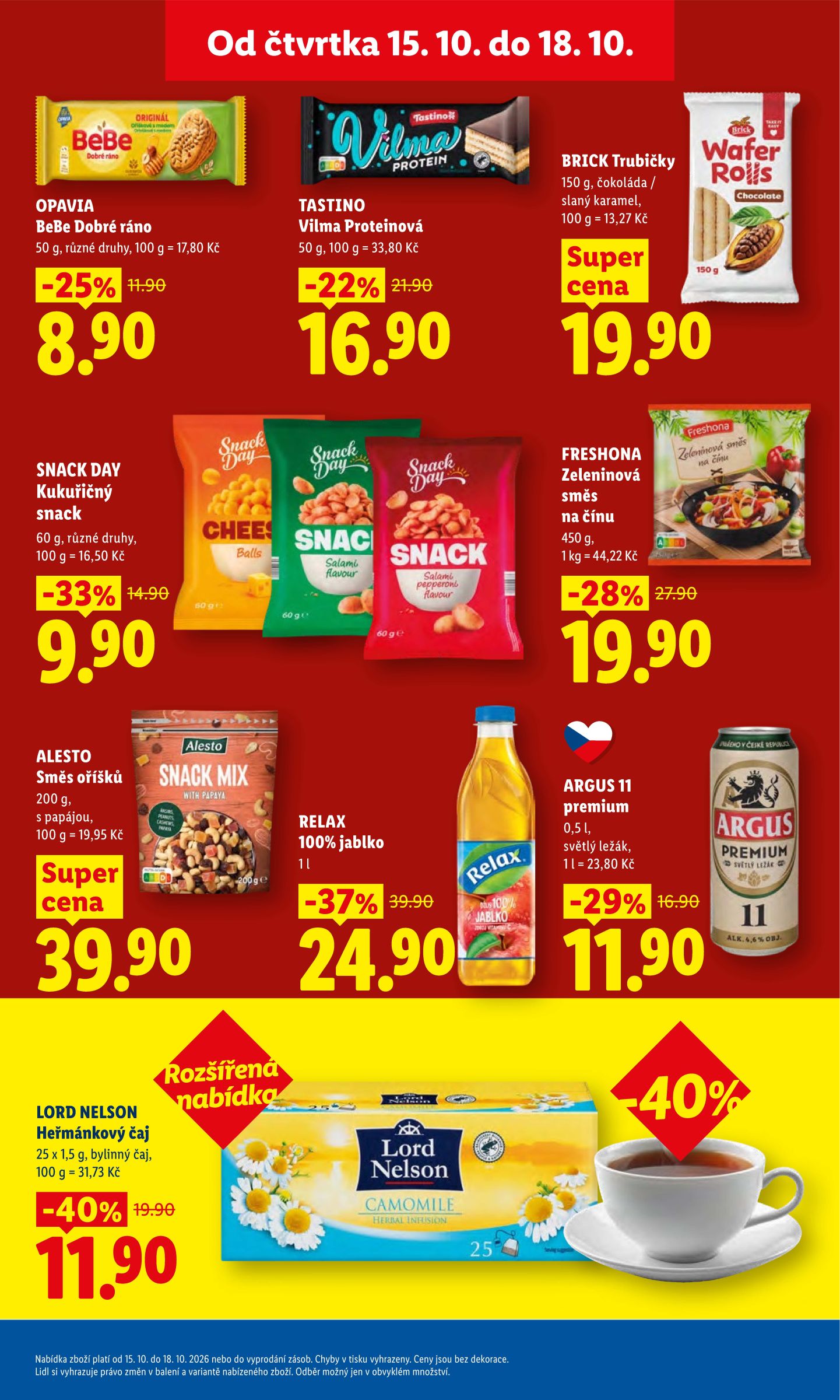 lidl - Lidl leták na příští týden od čtvrtka 15.10.2026 do neděle 18.10.2026 - page: 25