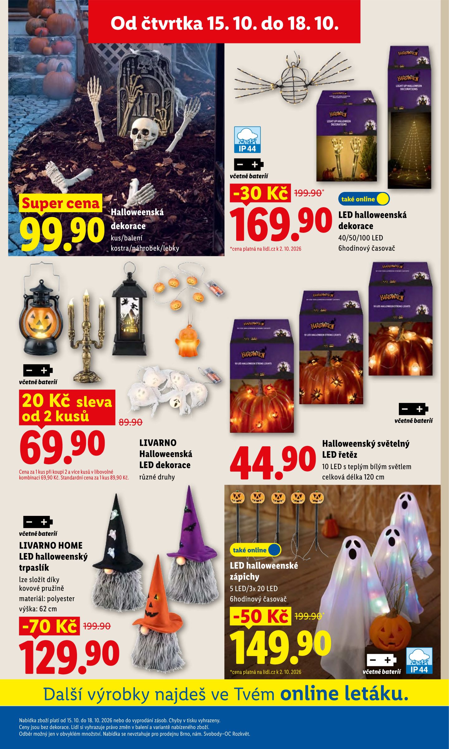 lidl - Lidl leták na příští týden od čtvrtka 15.10.2026 do neděle 18.10.2026 - page: 41