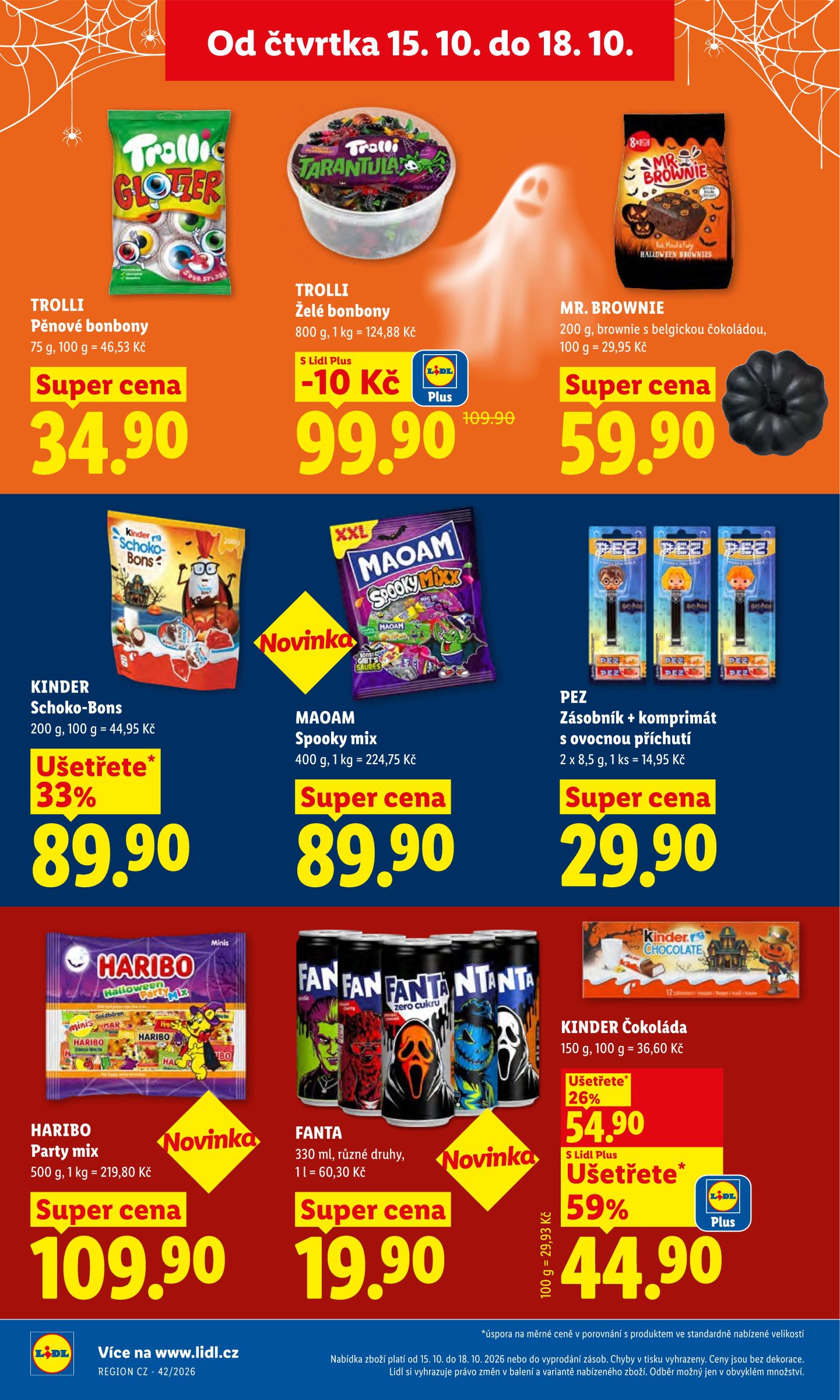 lidl - Lidl leták na příští týden od čtvrtka 15.10.2026 do neděle 18.10.2026 - page: 35