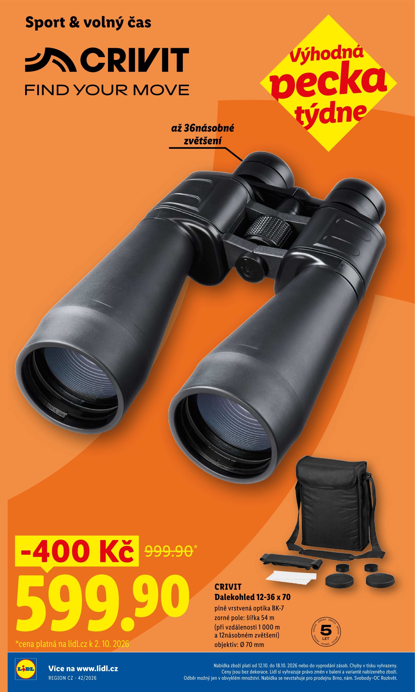 lidl - Lidl - Spotřební zboží leták na příští týden od pondělí 12.10.2026 do neděle 18.10.2026 - page: 2