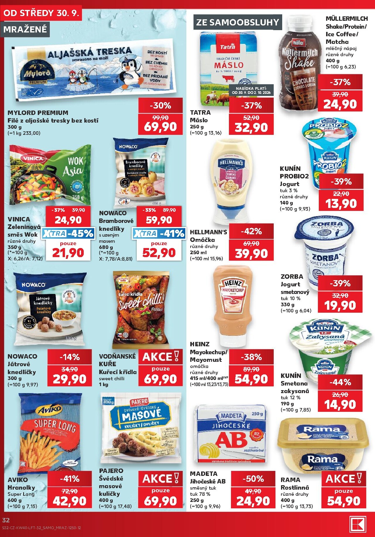 kaufland - Budoucí Kaufland - Brno leták platný od středy 30.09.2026 do úterý 06.10.2026 - page: 32