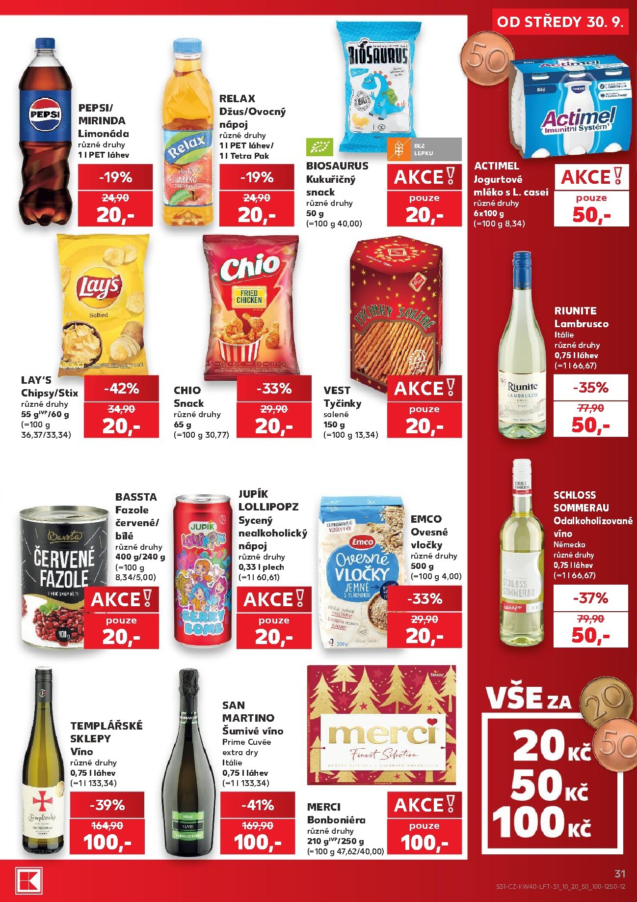 kaufland - Budoucí Kaufland - Brno leták platný od středy 30.09.2026 do úterý 06.10.2026 - page: 31