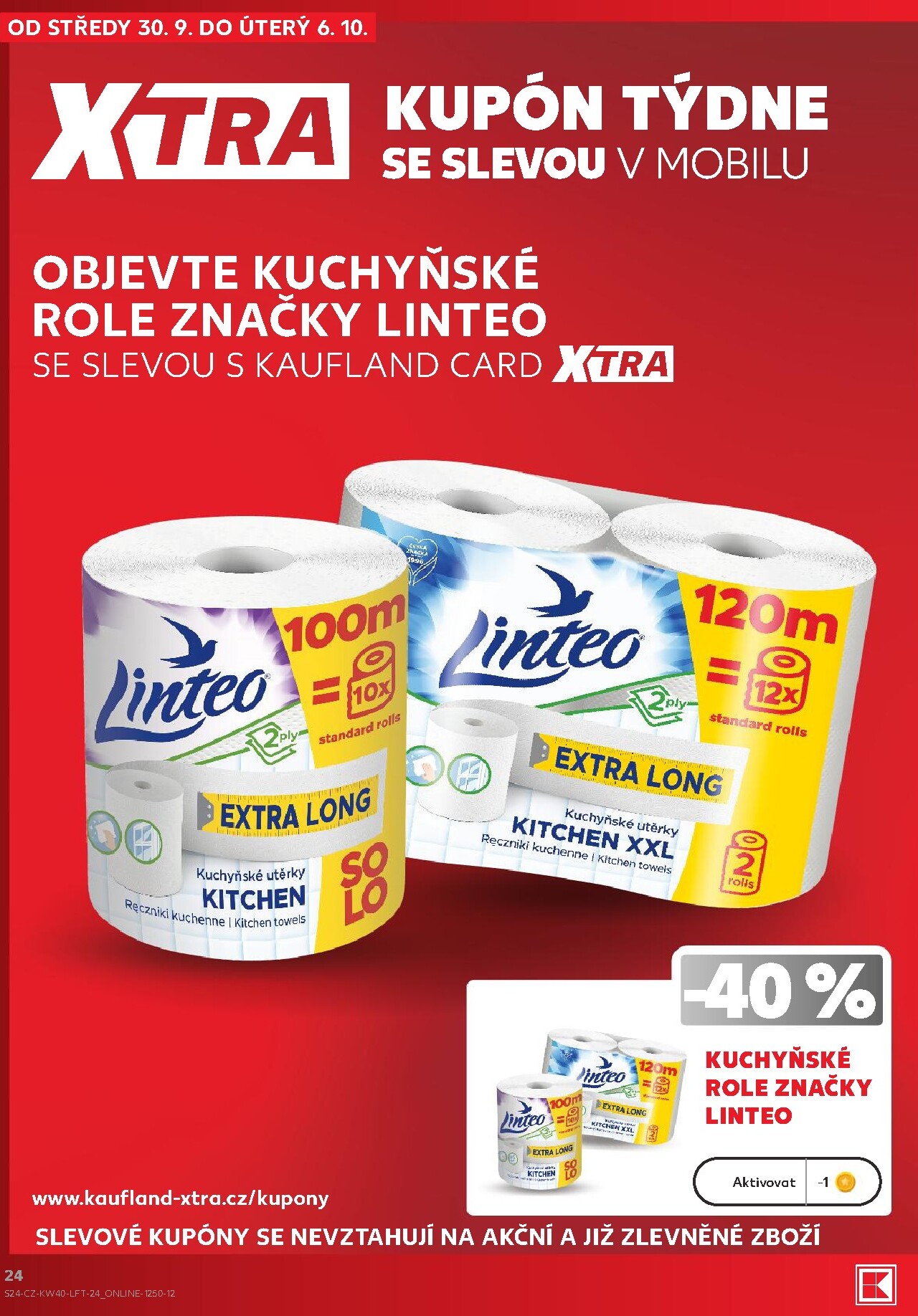 kaufland - Budoucí Kaufland - Brno leták platný od středy 30.09.2026 do úterý 06.10.2026 - page: 24