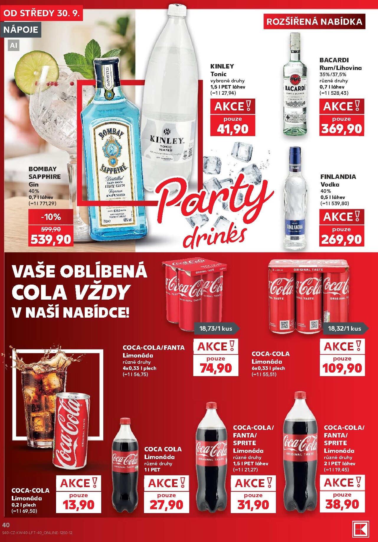 kaufland - Budoucí Kaufland - Brno leták platný od středy 30.09.2026 do úterý 06.10.2026 - page: 40
