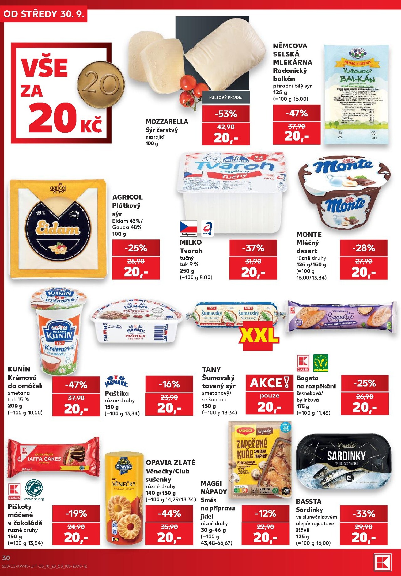 kaufland - Budoucí Kaufland - Brno leták platný od středy 30.09.2026 do úterý 06.10.2026 - page: 30