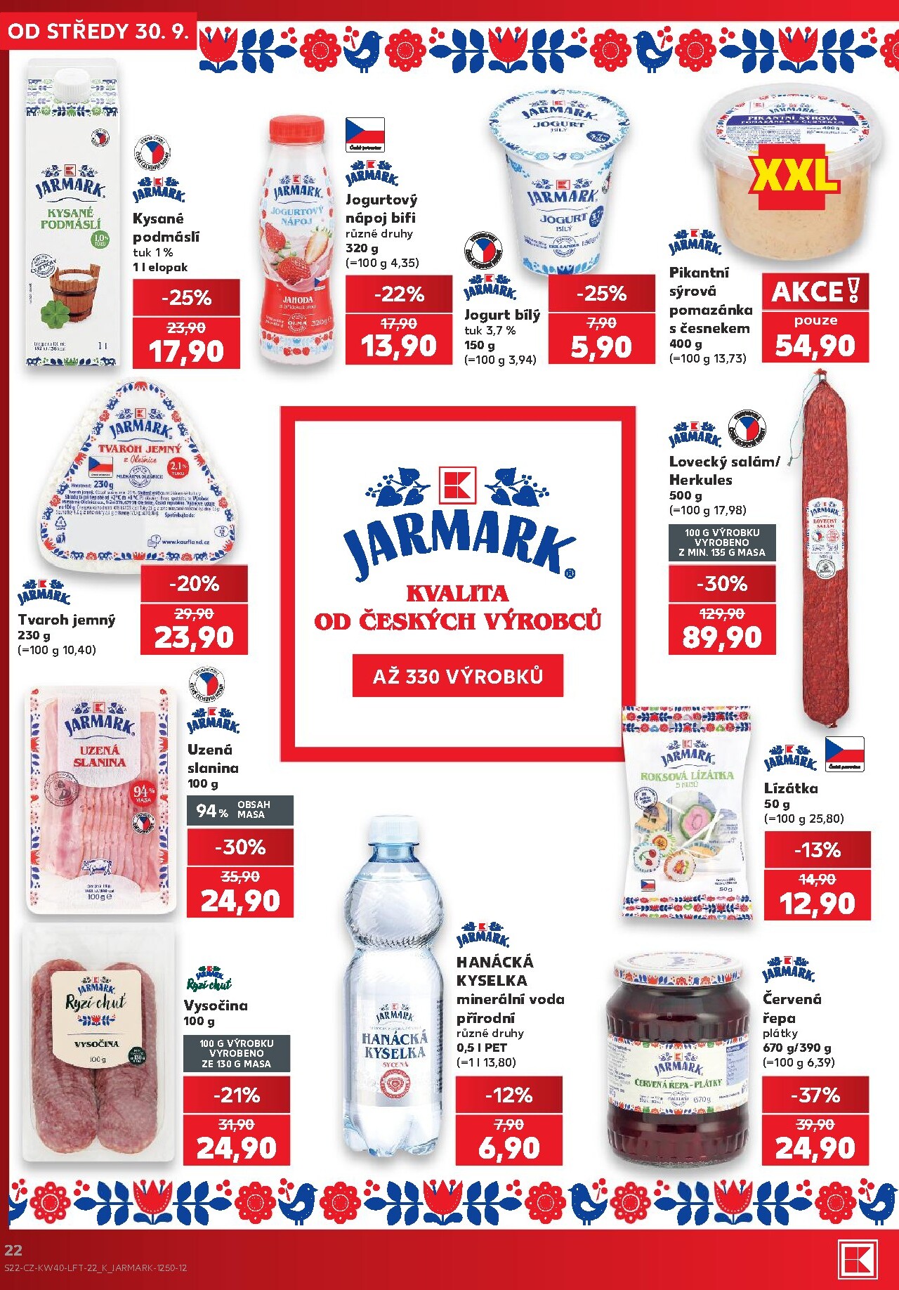 kaufland - Budoucí Kaufland - Brno leták platný od středy 30.09.2026 do úterý 06.10.2026 - page: 22