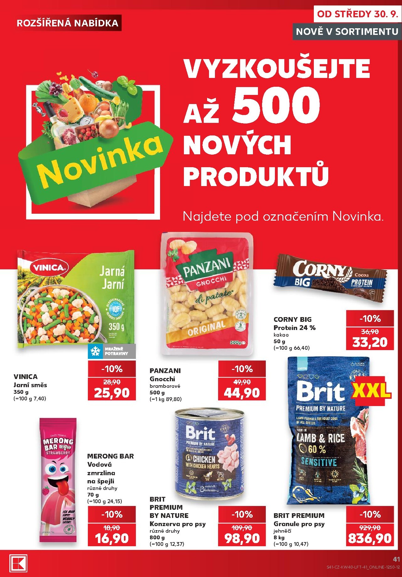 kaufland - Budoucí Kaufland - Brno leták platný od středy 30.09.2026 do úterý 06.10.2026 - page: 41