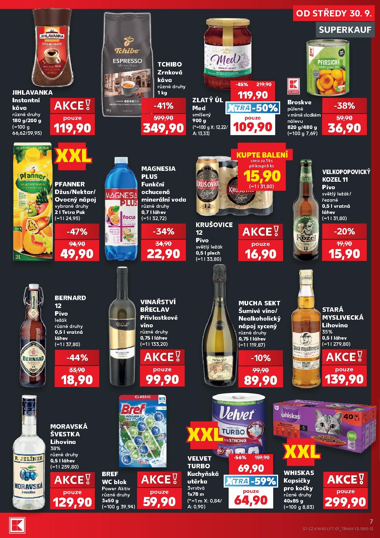 kaufland - Budoucí Kaufland - Brno leták platný od středy 30.09.2026 do úterý 06.10.2026 - page: 7