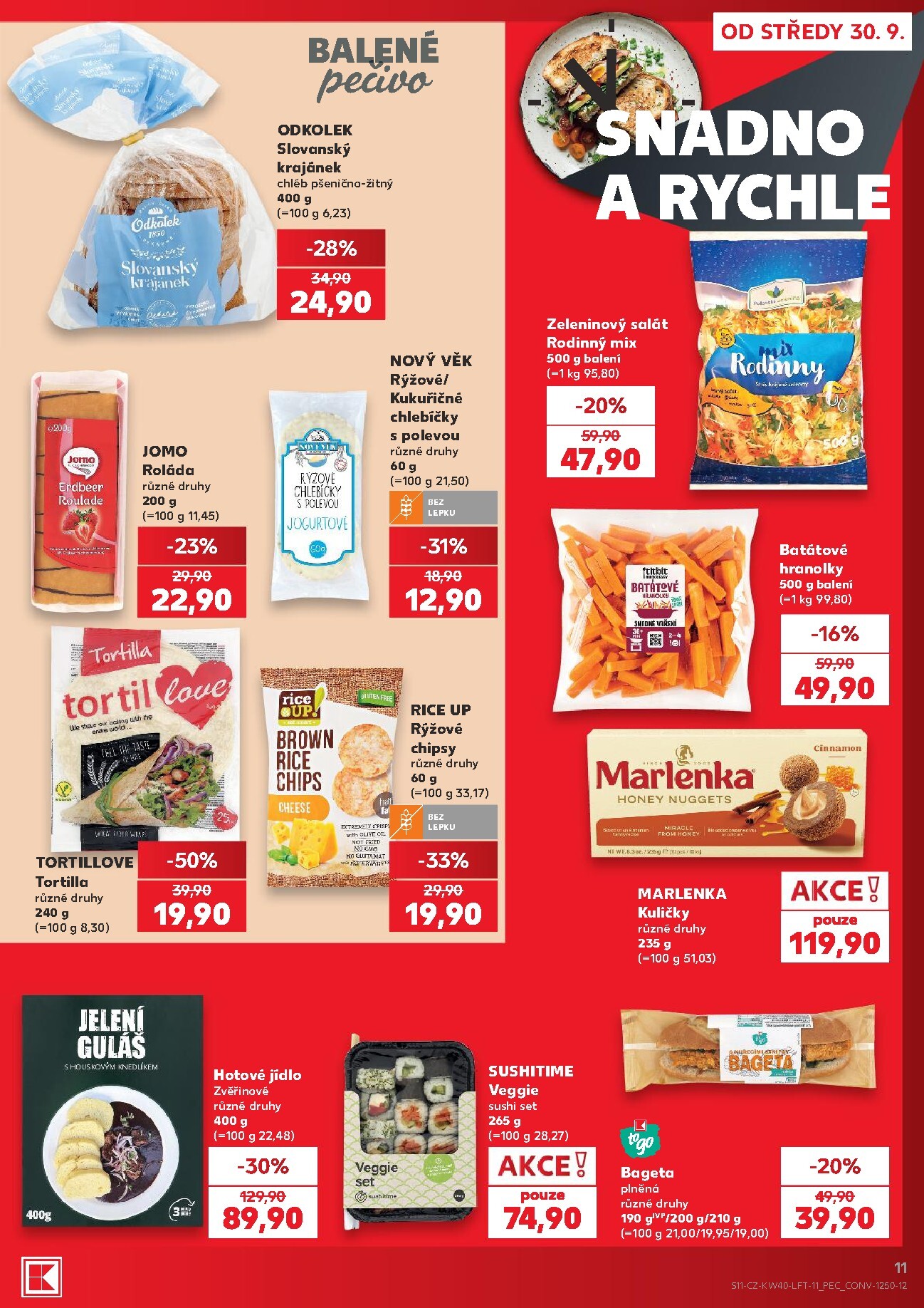 kaufland - Budoucí Kaufland - Kolín leták platný od středy 30.09.2026 do úterý 06.10.2026 - page: 11