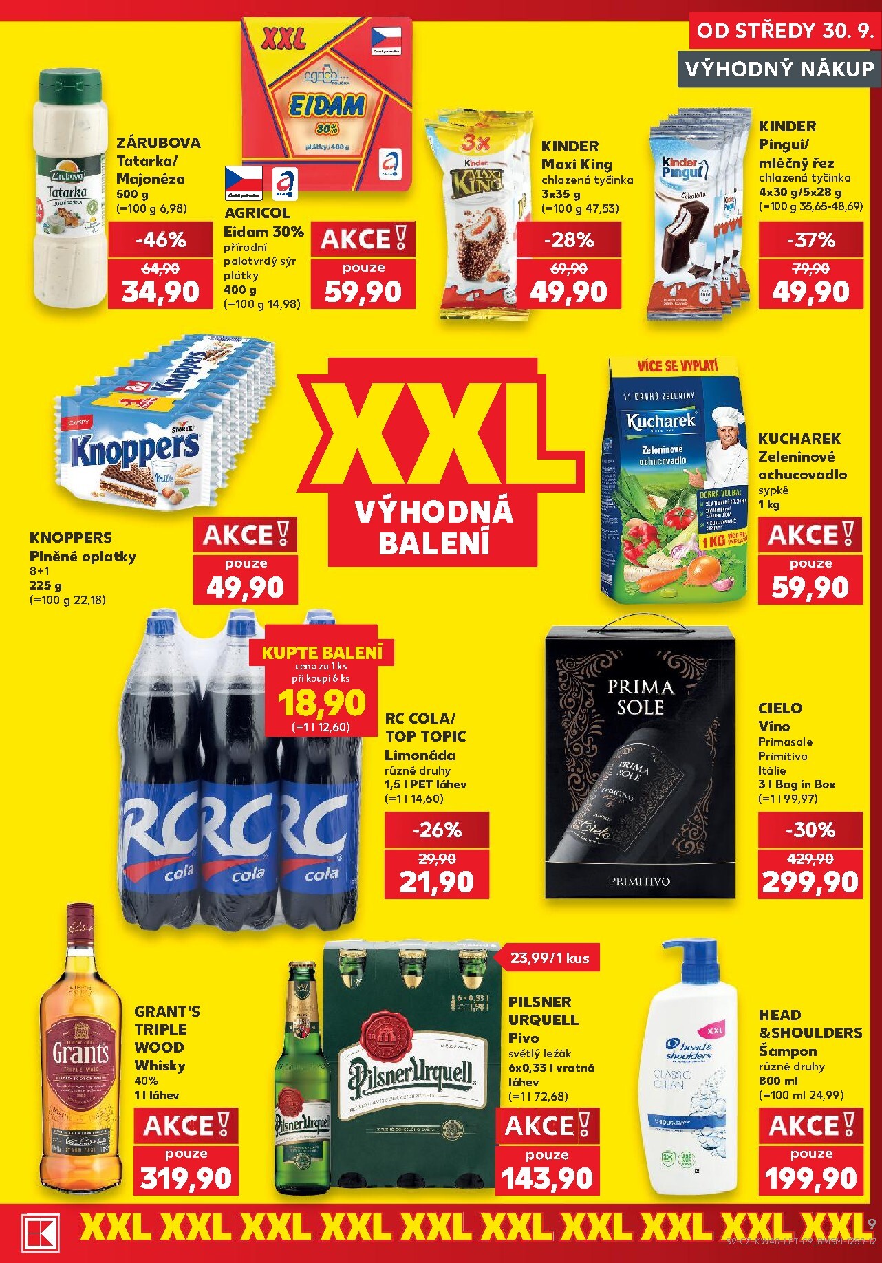 kaufland - Budoucí Kaufland - Kolín leták platný od středy 30.09.2026 do úterý 06.10.2026 - page: 9