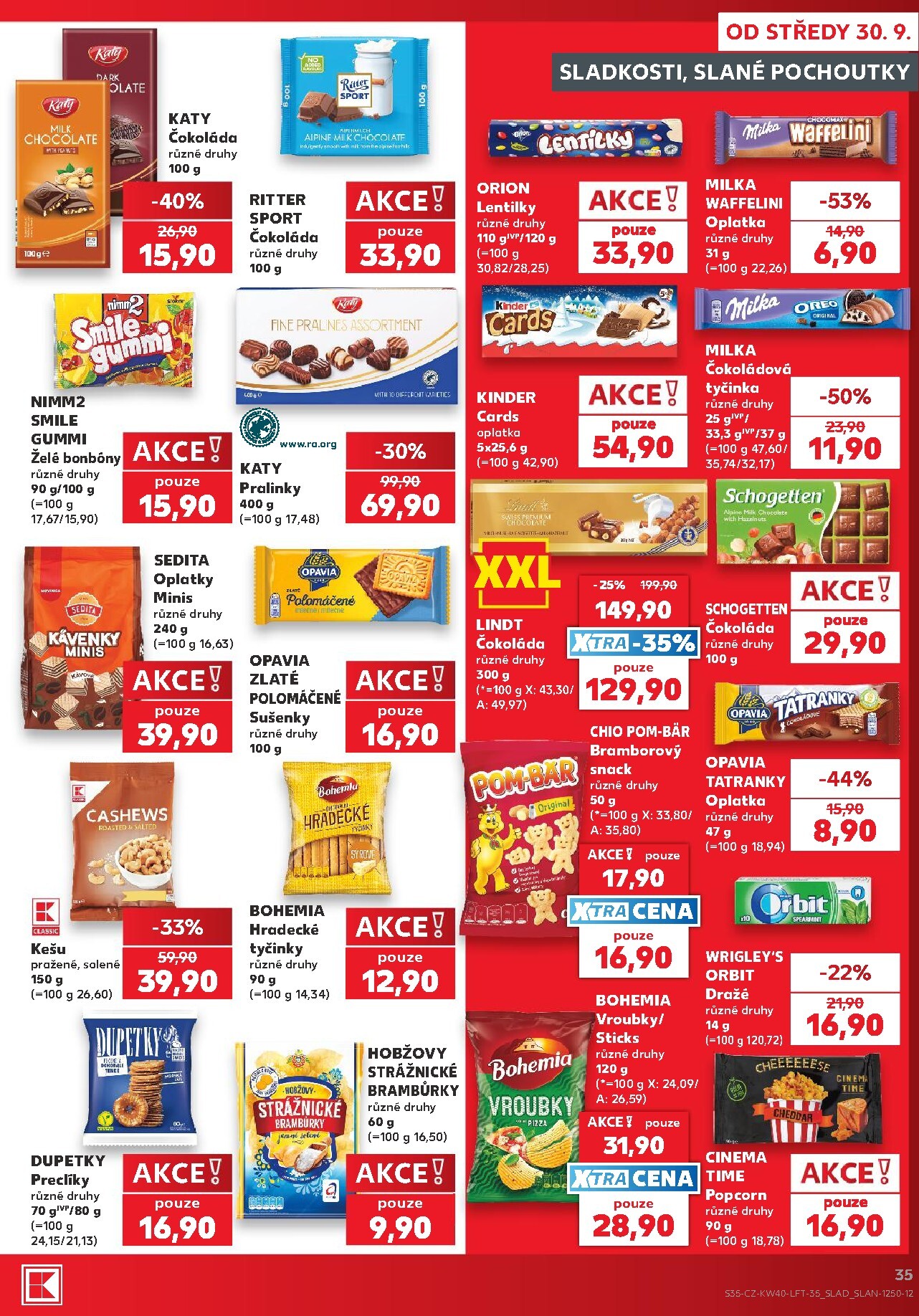 kaufland - Budoucí Kaufland - Kolín leták platný od středy 30.09.2026 do úterý 06.10.2026 - page: 35