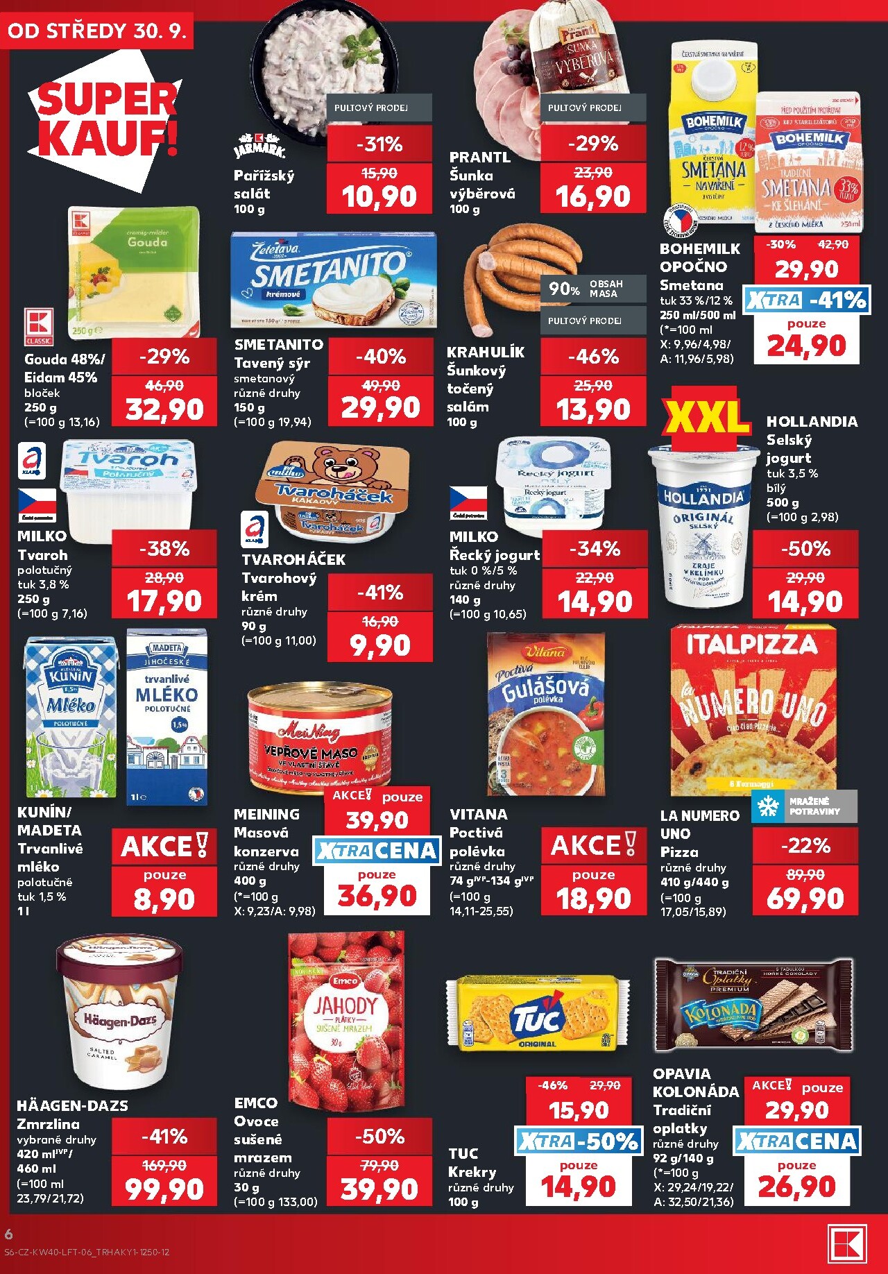kaufland - Budoucí Kaufland - Kolín leták platný od středy 30.09.2026 do úterý 06.10.2026 - page: 6