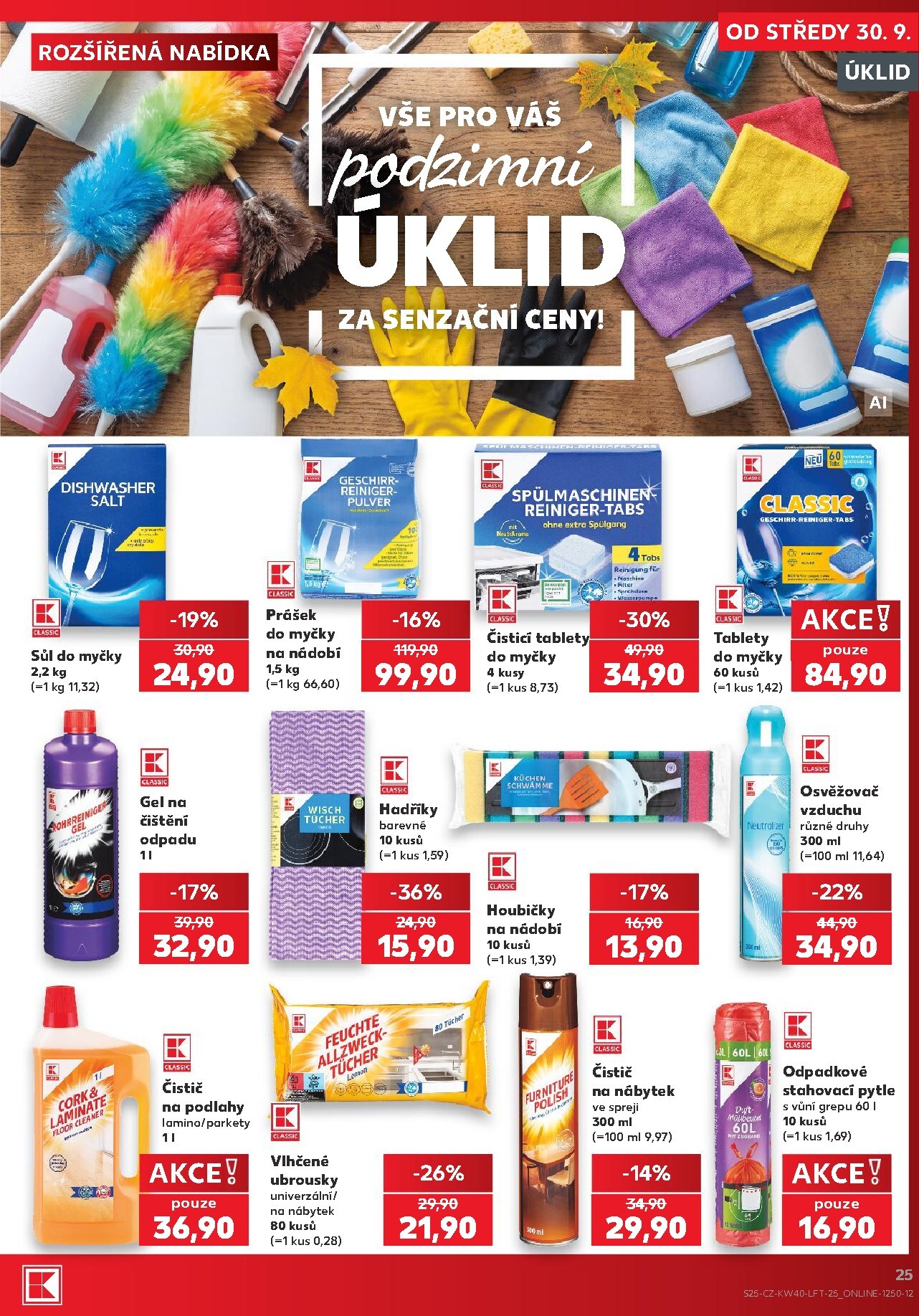 kaufland - Budoucí Kaufland - Kolín leták platný od středy 30.09.2026 do úterý 06.10.2026 - page: 25