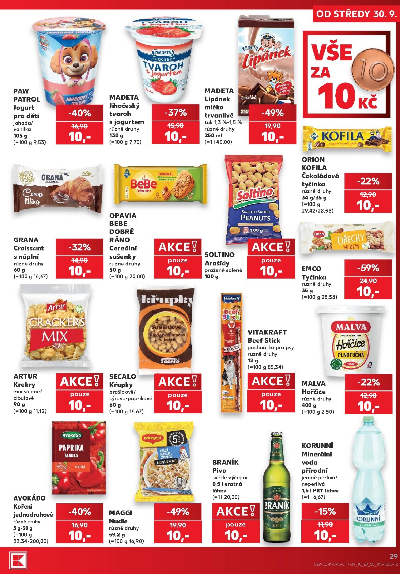 kaufland - Budoucí Kaufland - Kolín leták platný od středy 30.09.2026 do úterý 06.10.2026 - page: 29