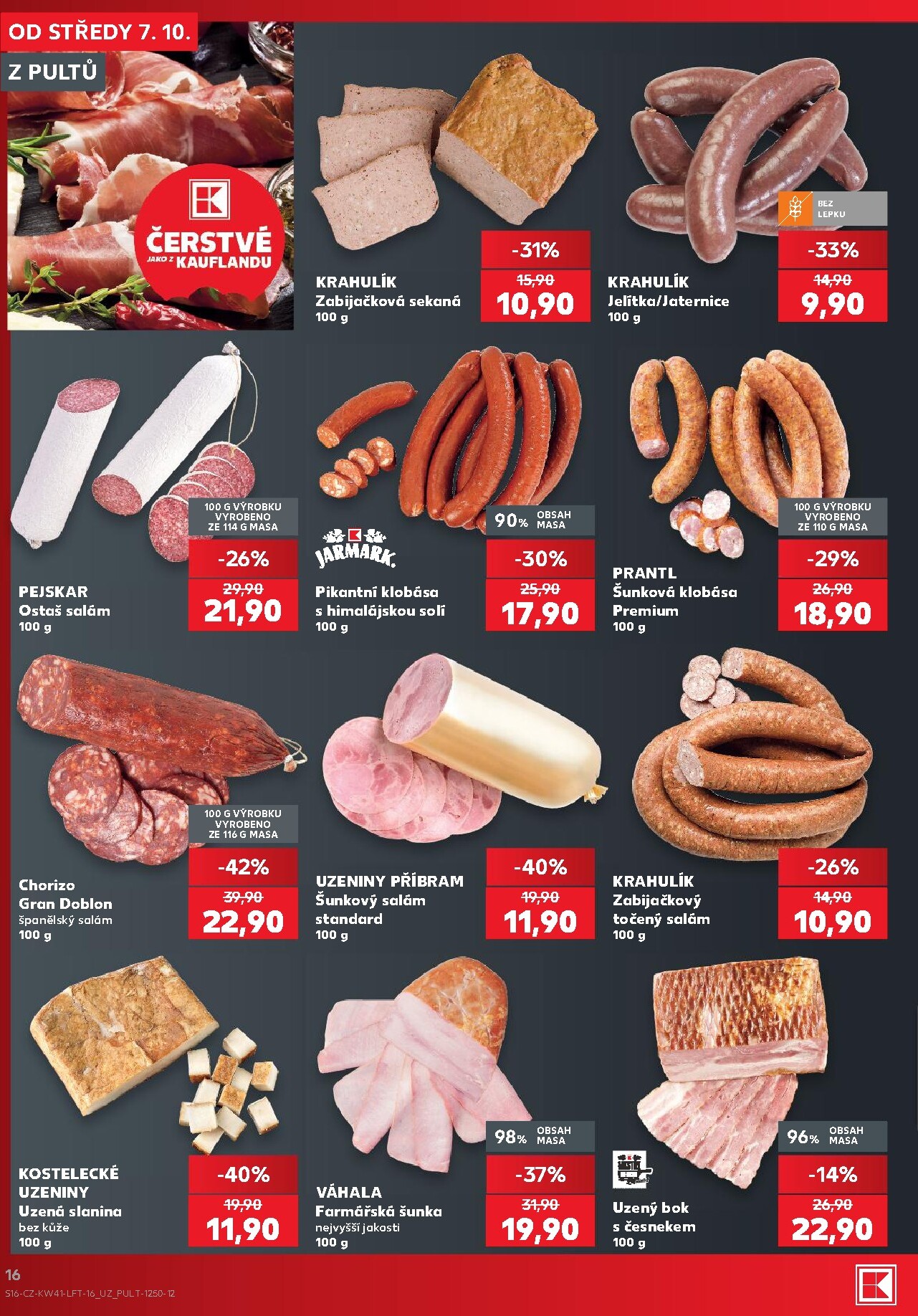 kaufland - Budoucí Kaufland - Praha 4 leták platný od středy 07.10.2026 do úterý 13.10.2026 - page: 16