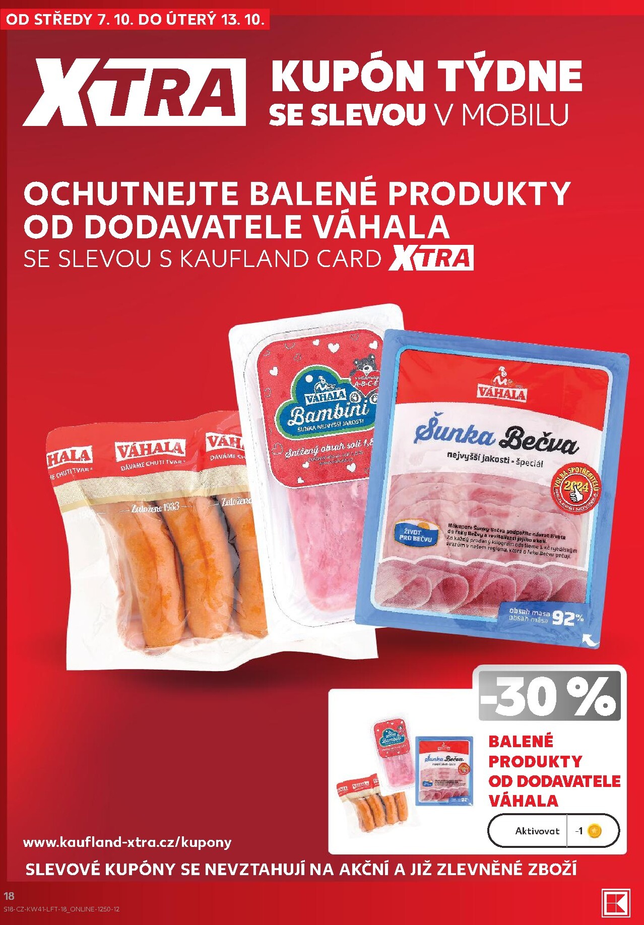 kaufland - Budoucí Kaufland - Praha 4 leták platný od středy 07.10.2026 do úterý 13.10.2026 - page: 18
