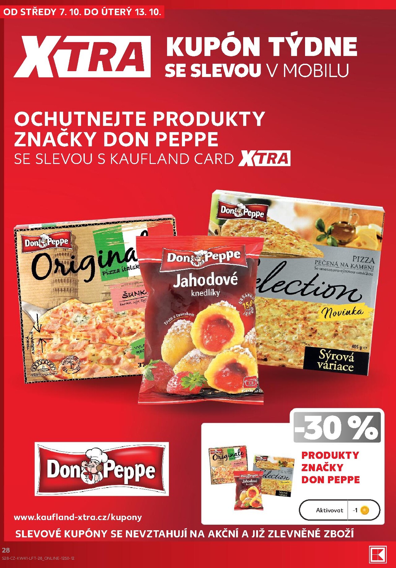 kaufland - Budoucí Kaufland - Praha 4 leták platný od středy 07.10.2026 do úterý 13.10.2026 - page: 28