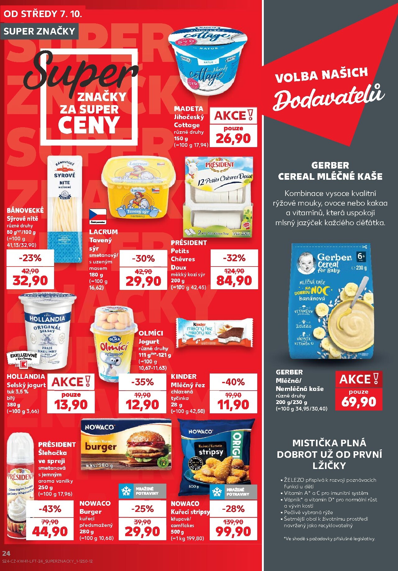 kaufland - Budoucí Kaufland - Brno leták platný od středy 07.10.2026 do úterý 13.10.2026 - page: 24