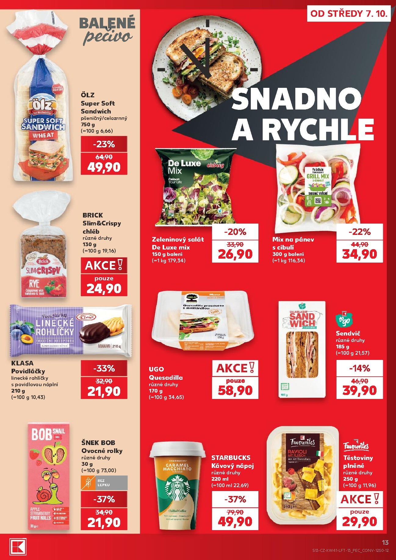 kaufland - Budoucí Kaufland - Brno leták platný od středy 07.10.2026 do úterý 13.10.2026 - page: 13