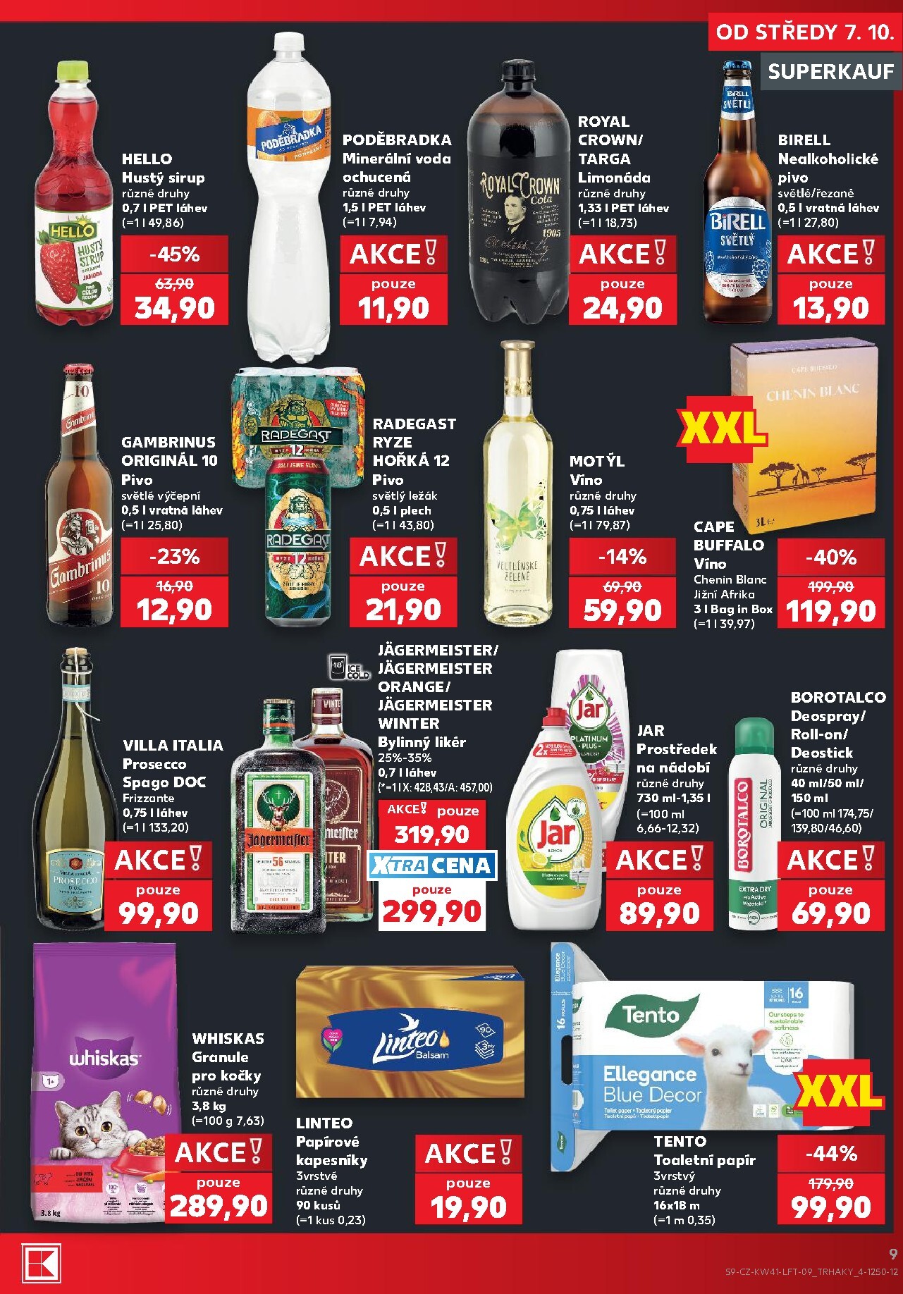 kaufland - Budoucí Kaufland - Brno leták platný od středy 07.10.2026 do úterý 13.10.2026 - page: 9