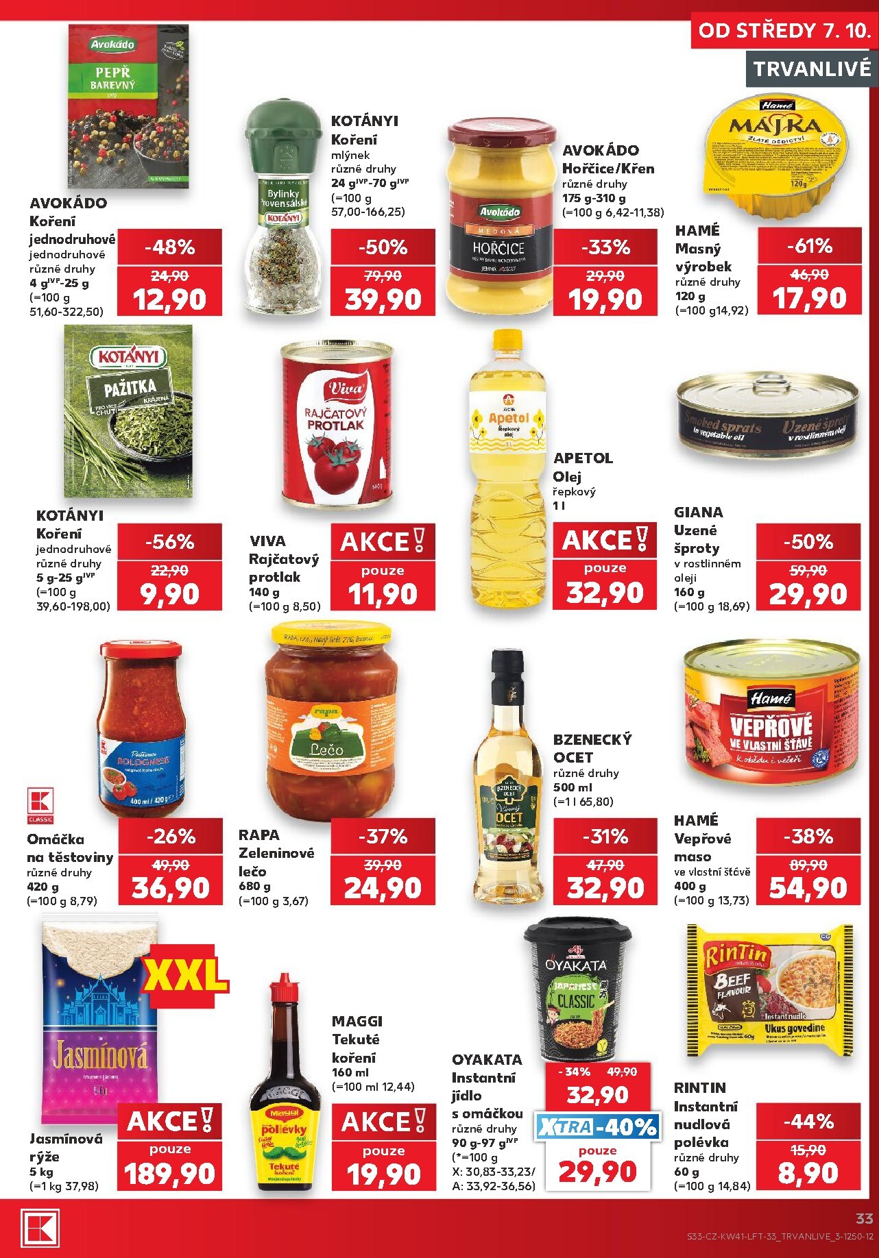 kaufland - Budoucí Kaufland - Ostrava leták platný od středy 07.10.2026 do úterý 13.10.2026 - page: 33